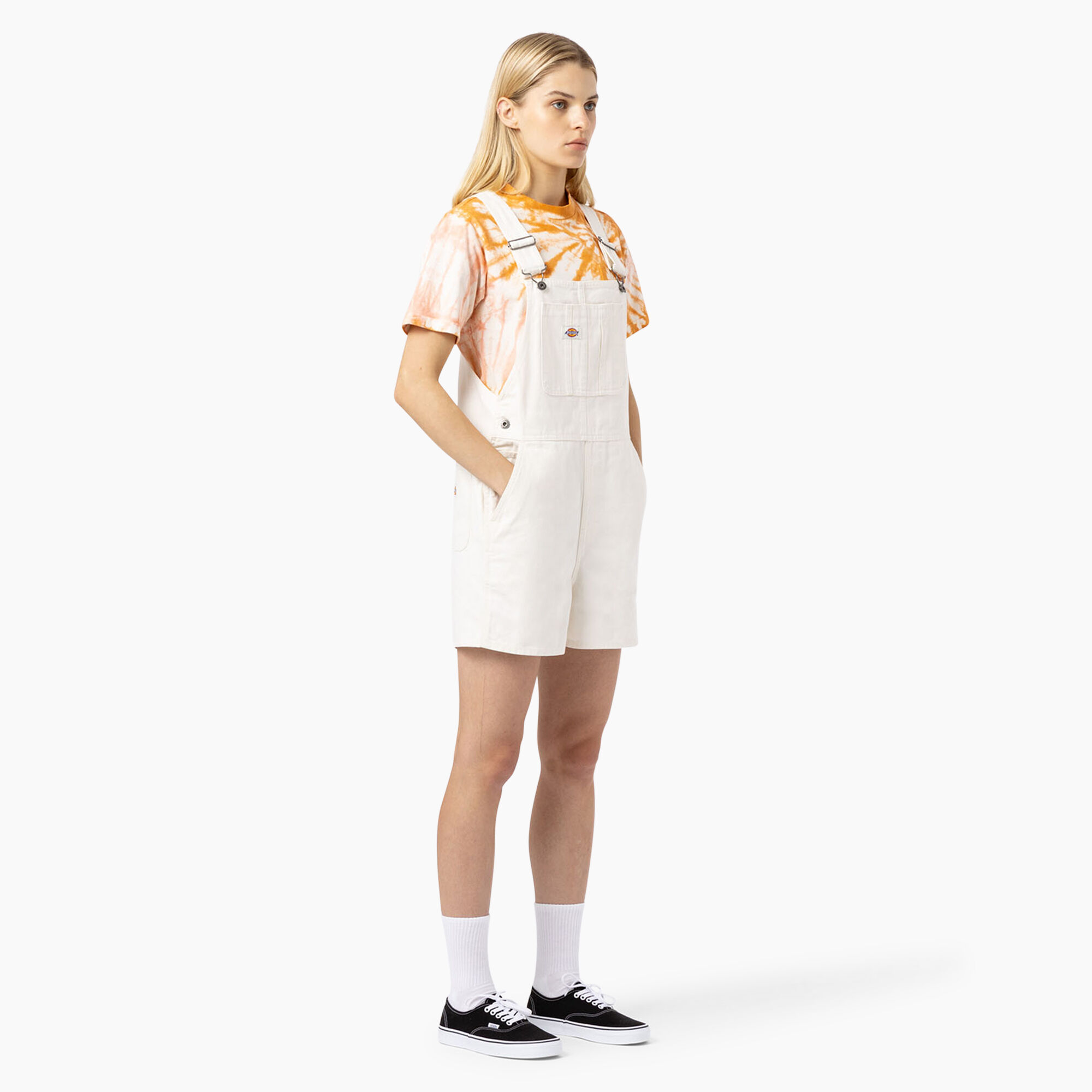 Women's Relaxed Fit Duck Bib Shortalls
