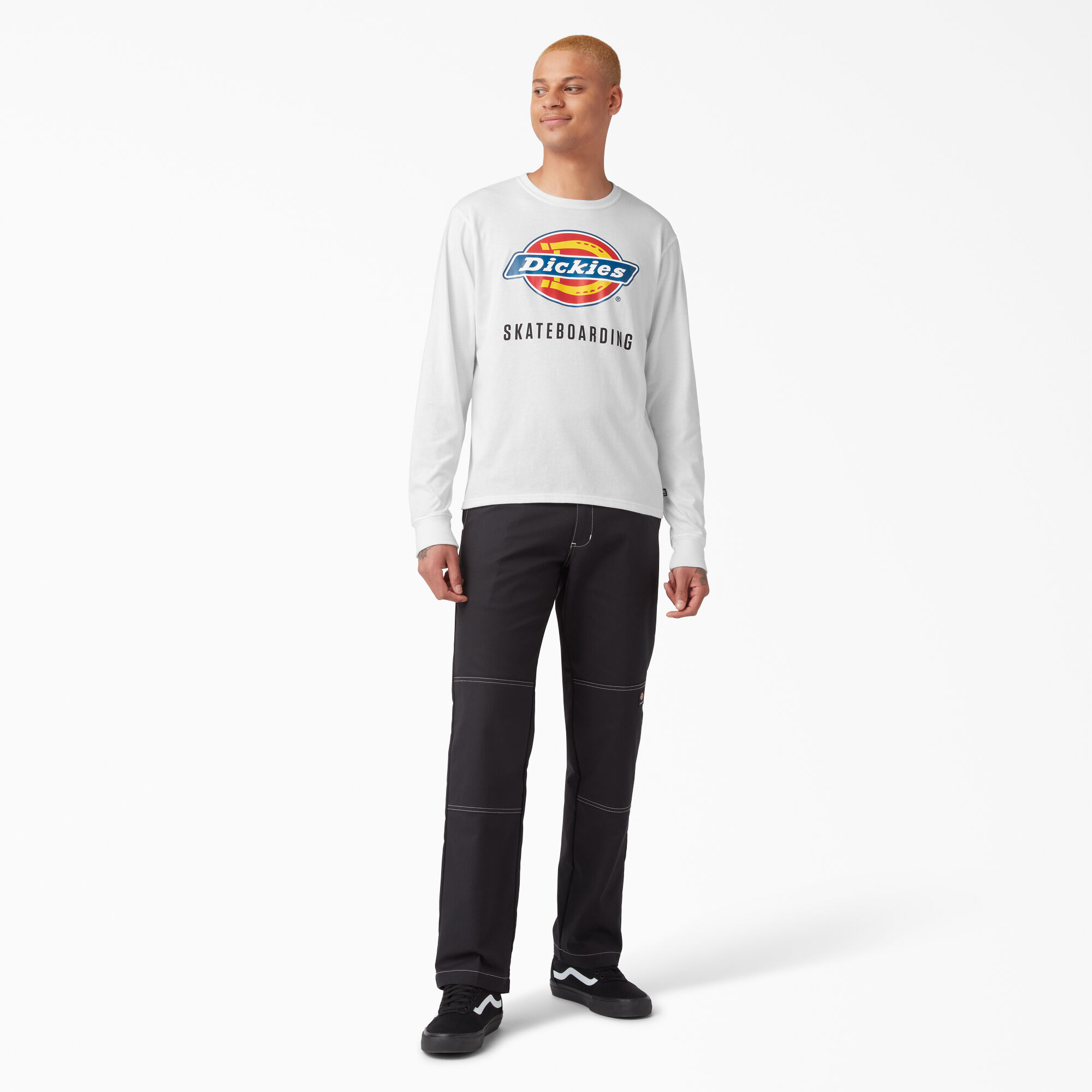 Dickies Skateboarding Logo Graphic Long Sleeve T-Shirt