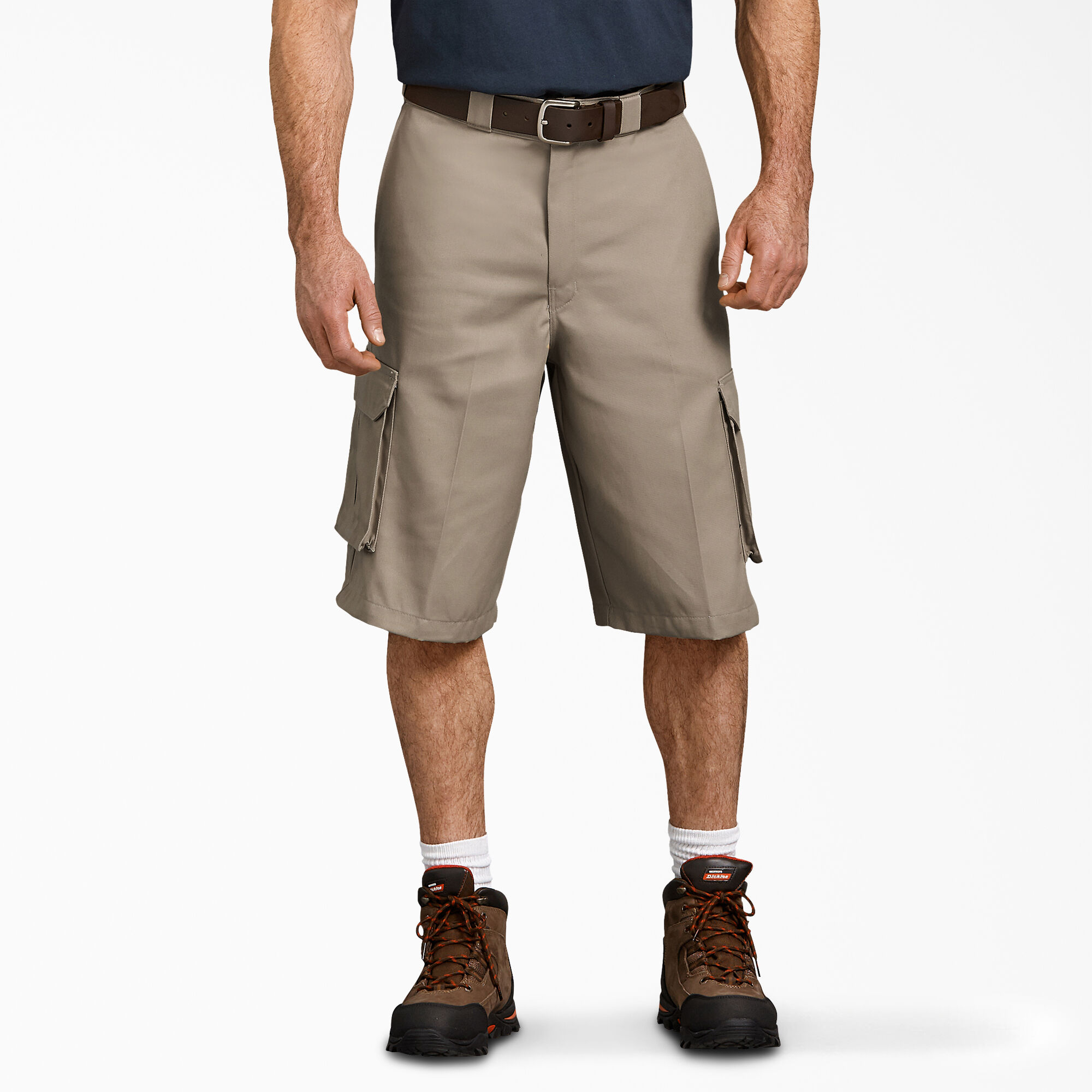 Loose Fit Cargo Work Shorts, 13