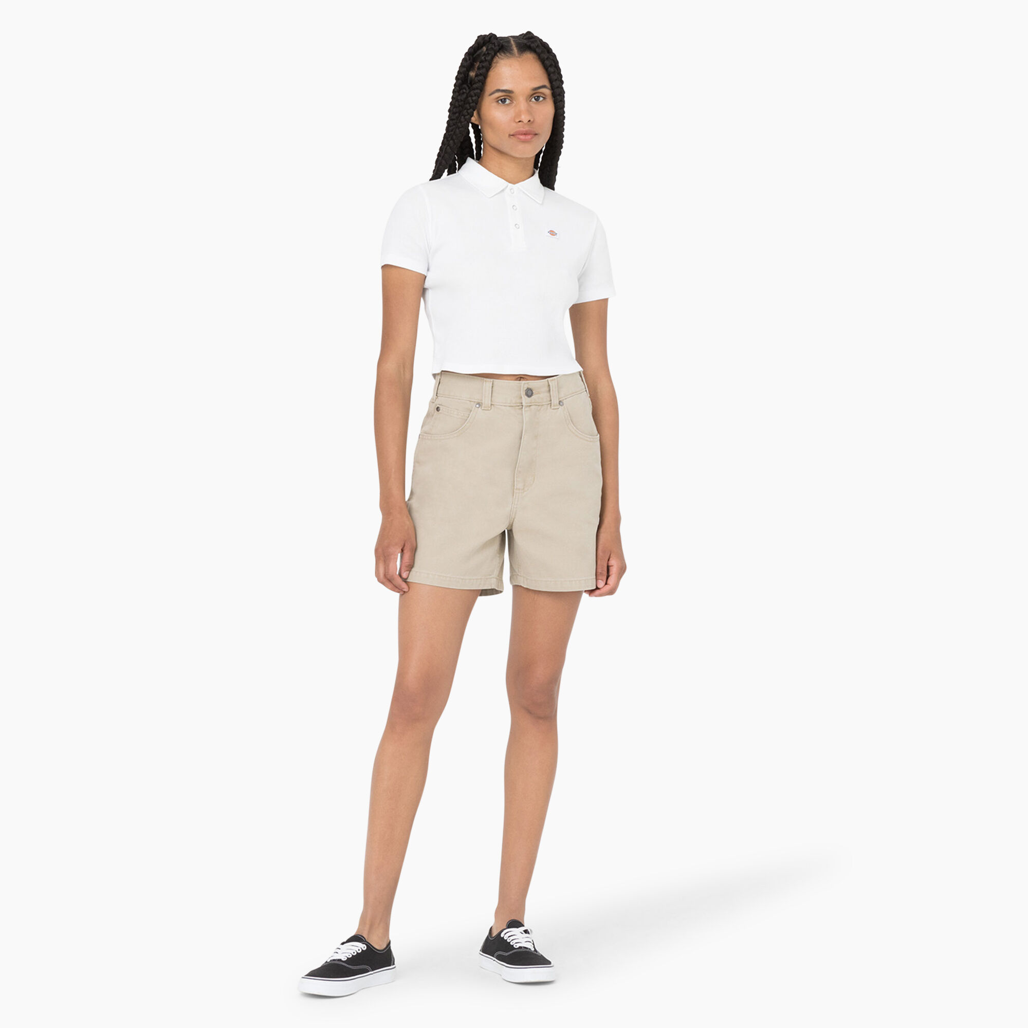Women's Tallasee Short Sleeve Cropped Polo