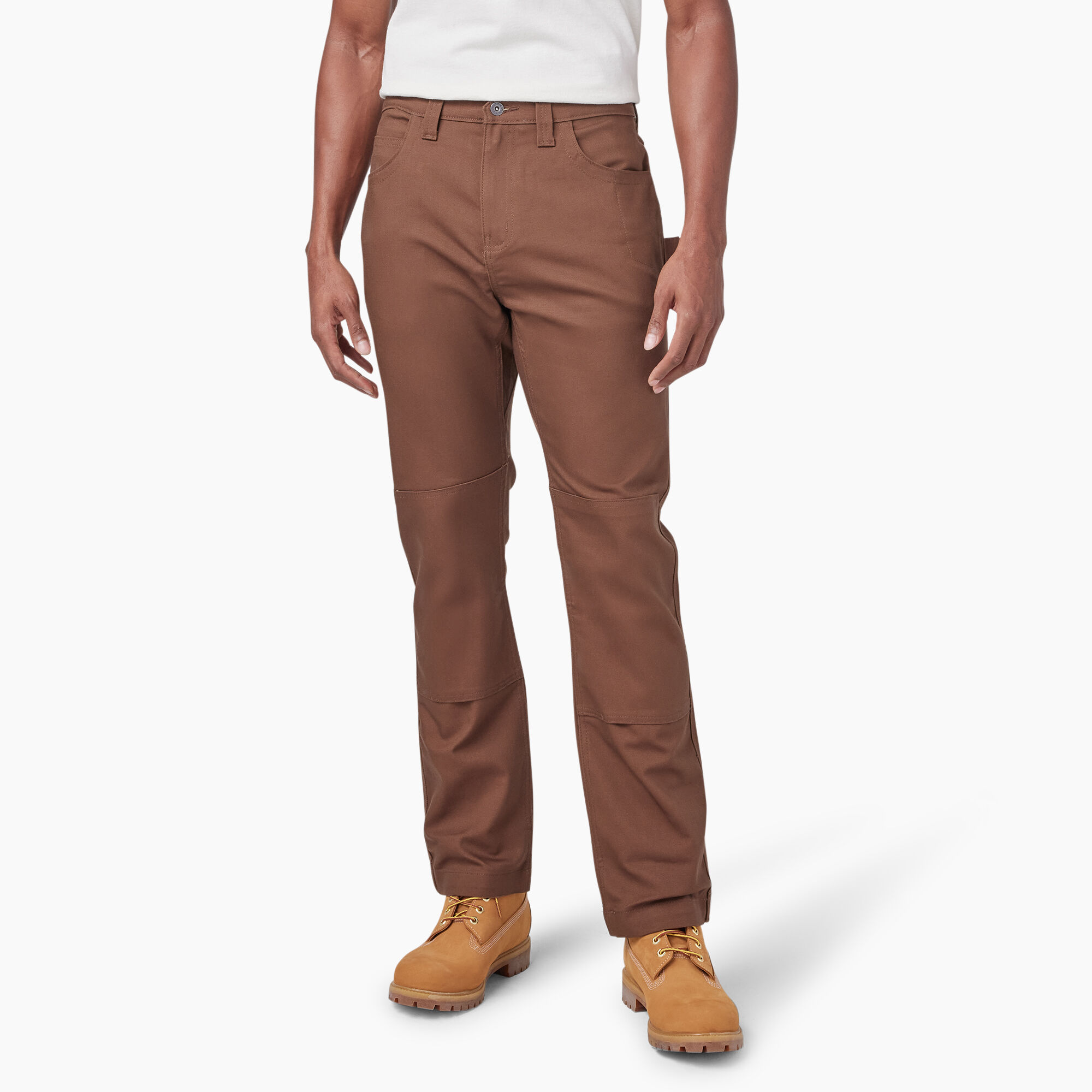 Slim Fit Duck Canvas Double Knee Pants