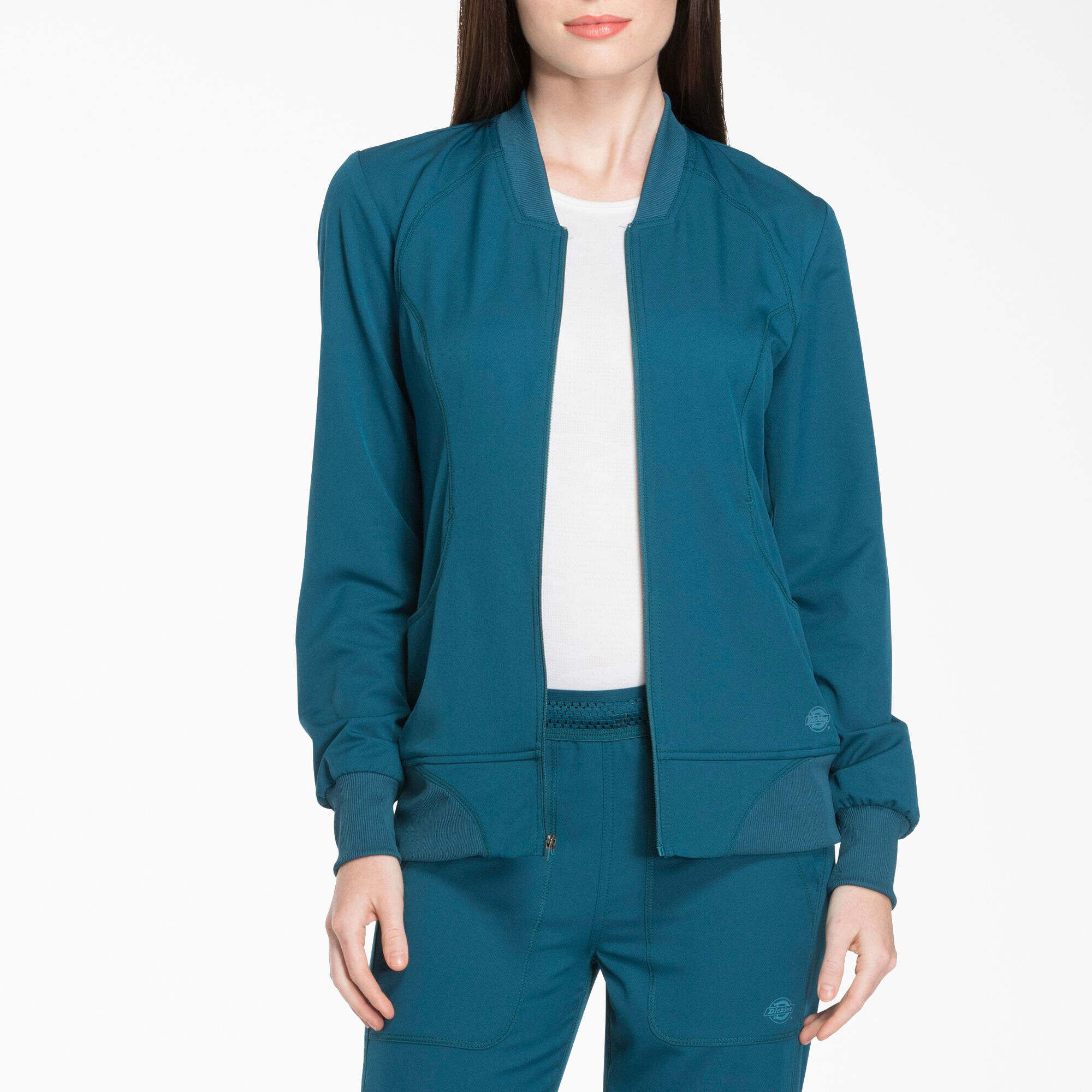 Women's Dynamix Zip Front Scrub Jacket