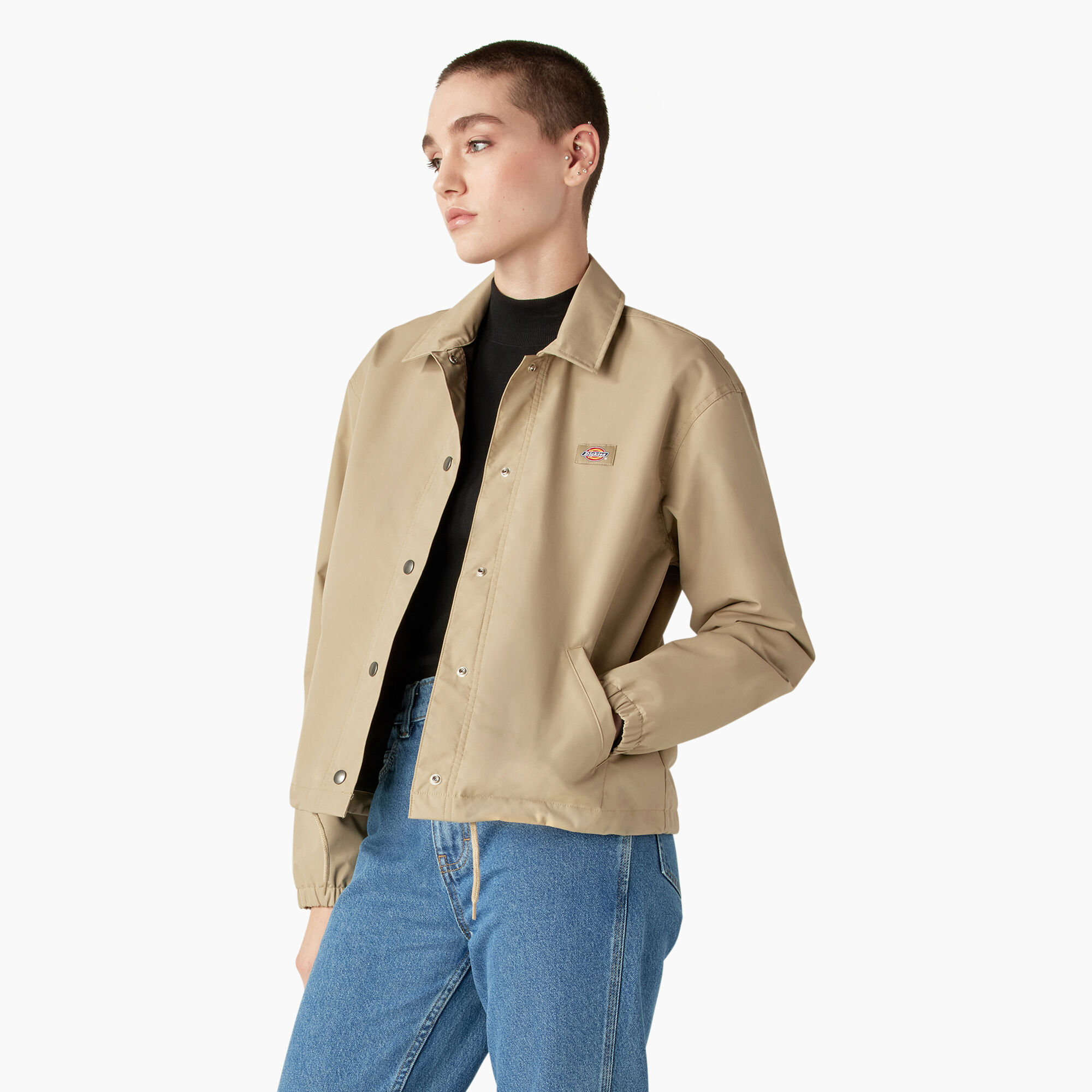 Women’s Oakport Cropped Coaches Jacket