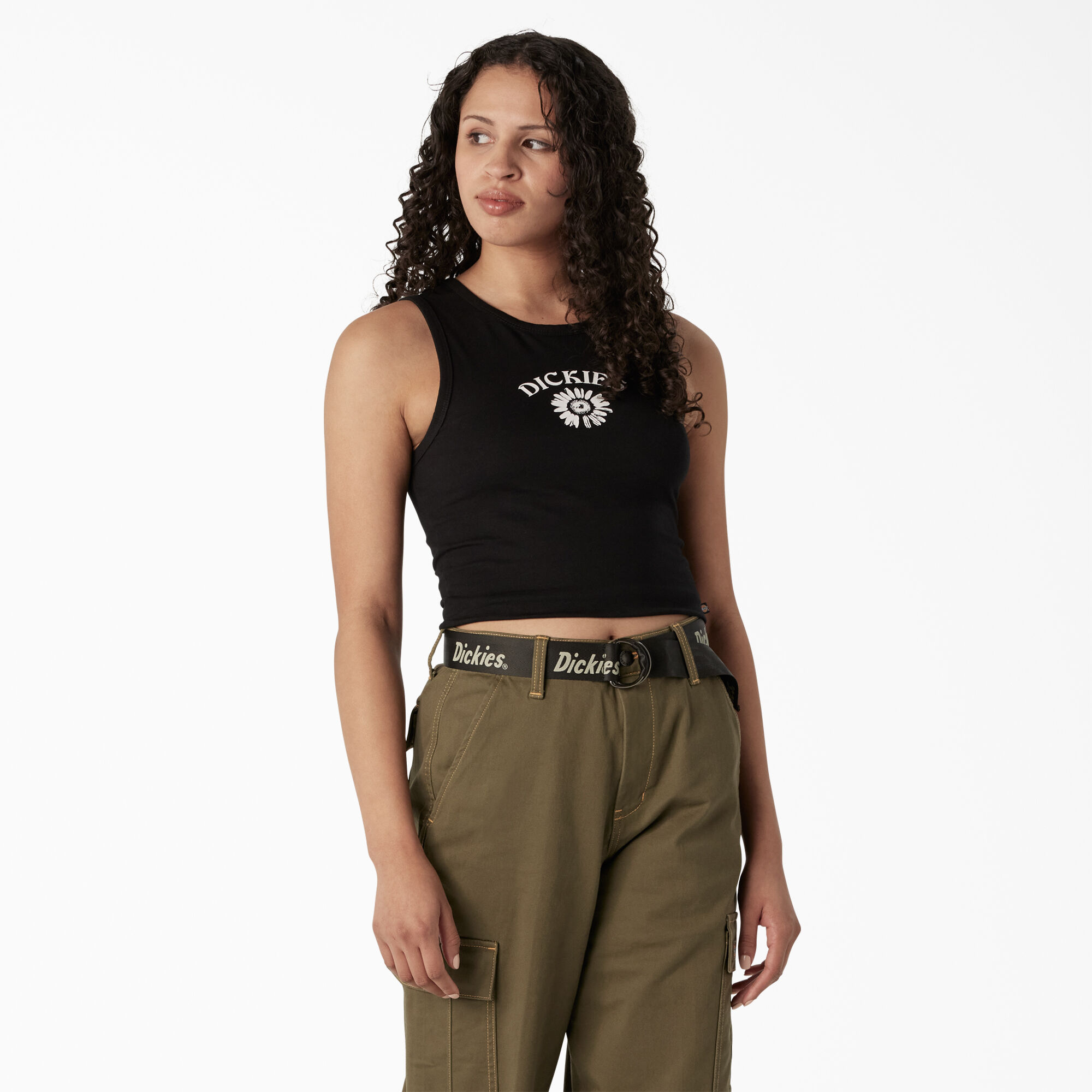 Women's Graphic Cropped Tank Top