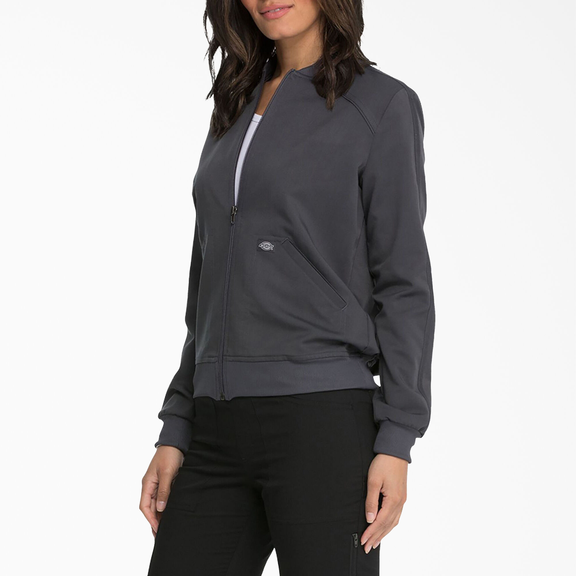 Women's Balance Zip Front Scrub Jacket