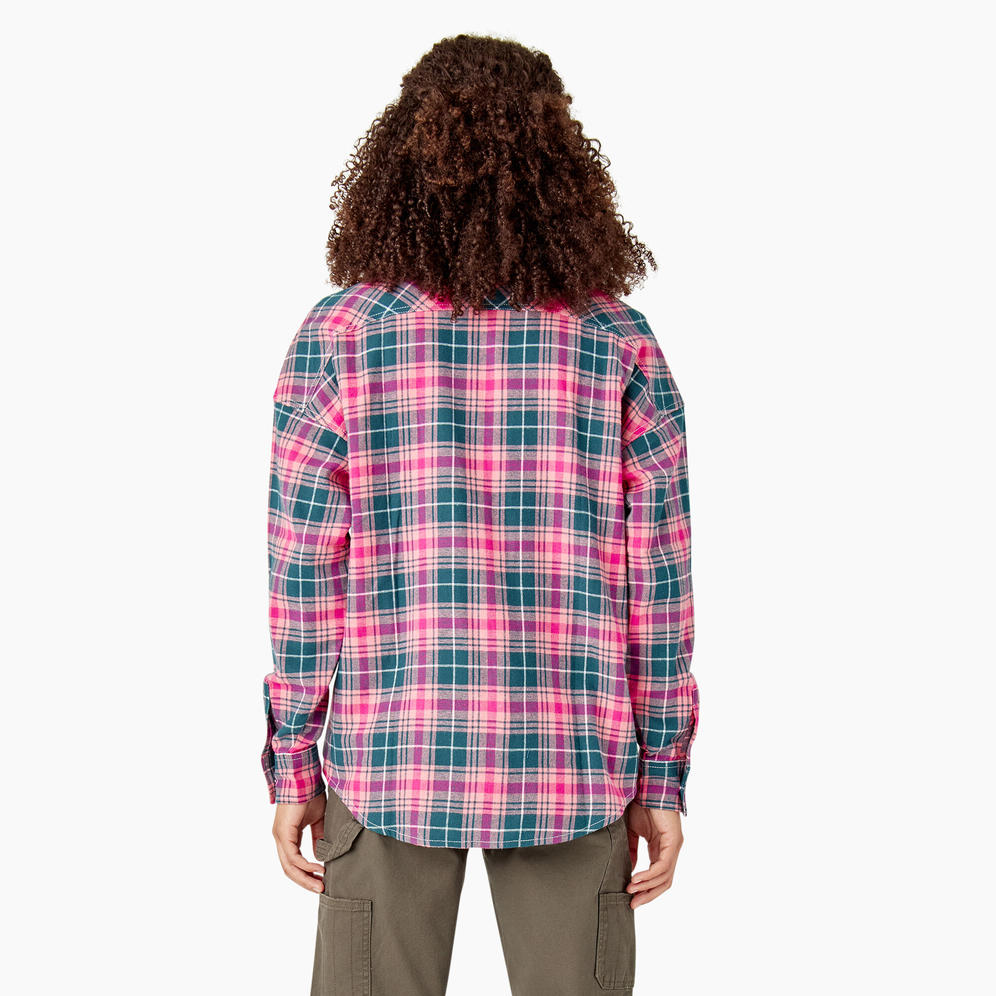 Women's Long Sleeve Flannel Shirt