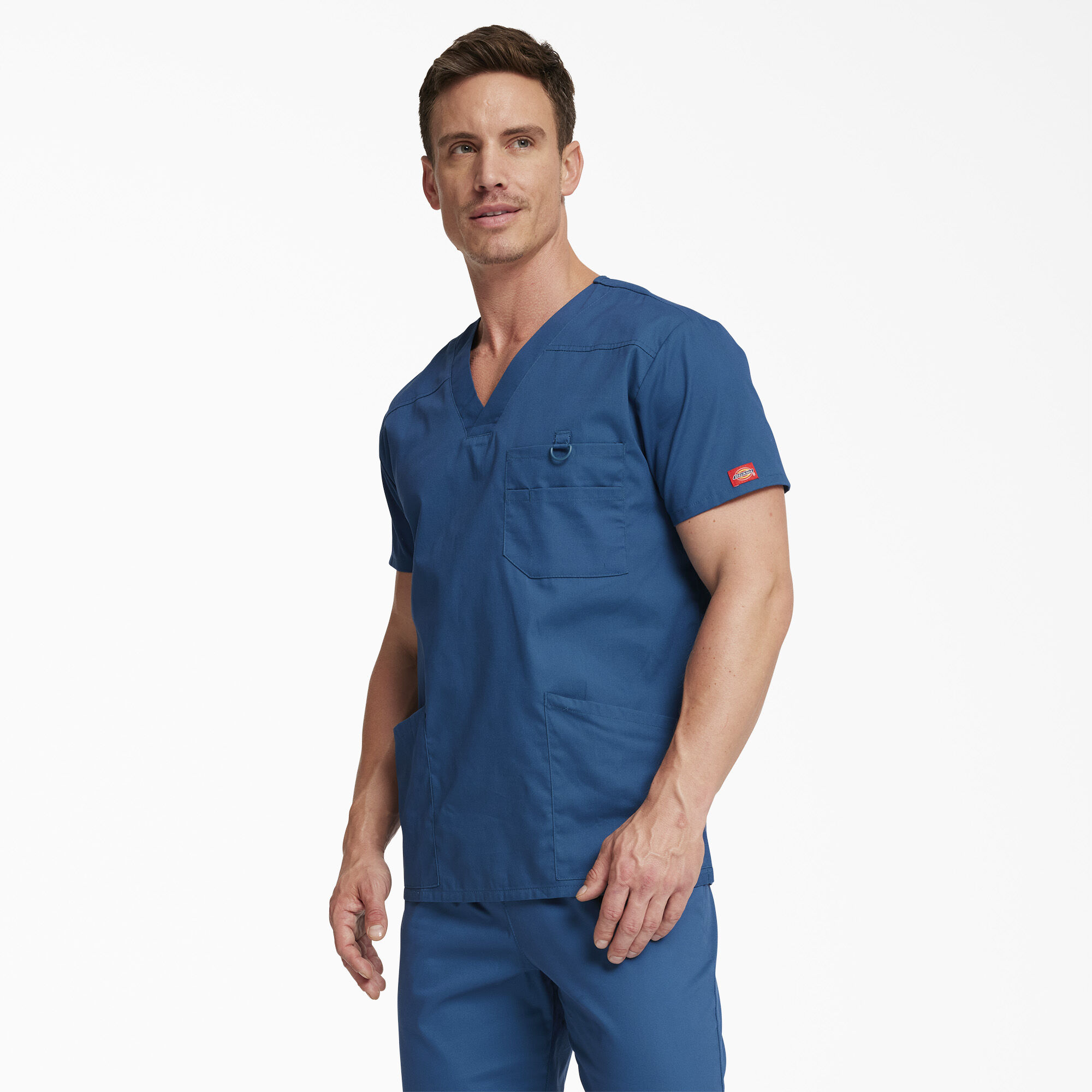 Men's EDS Signature V-Neck Scrub Top