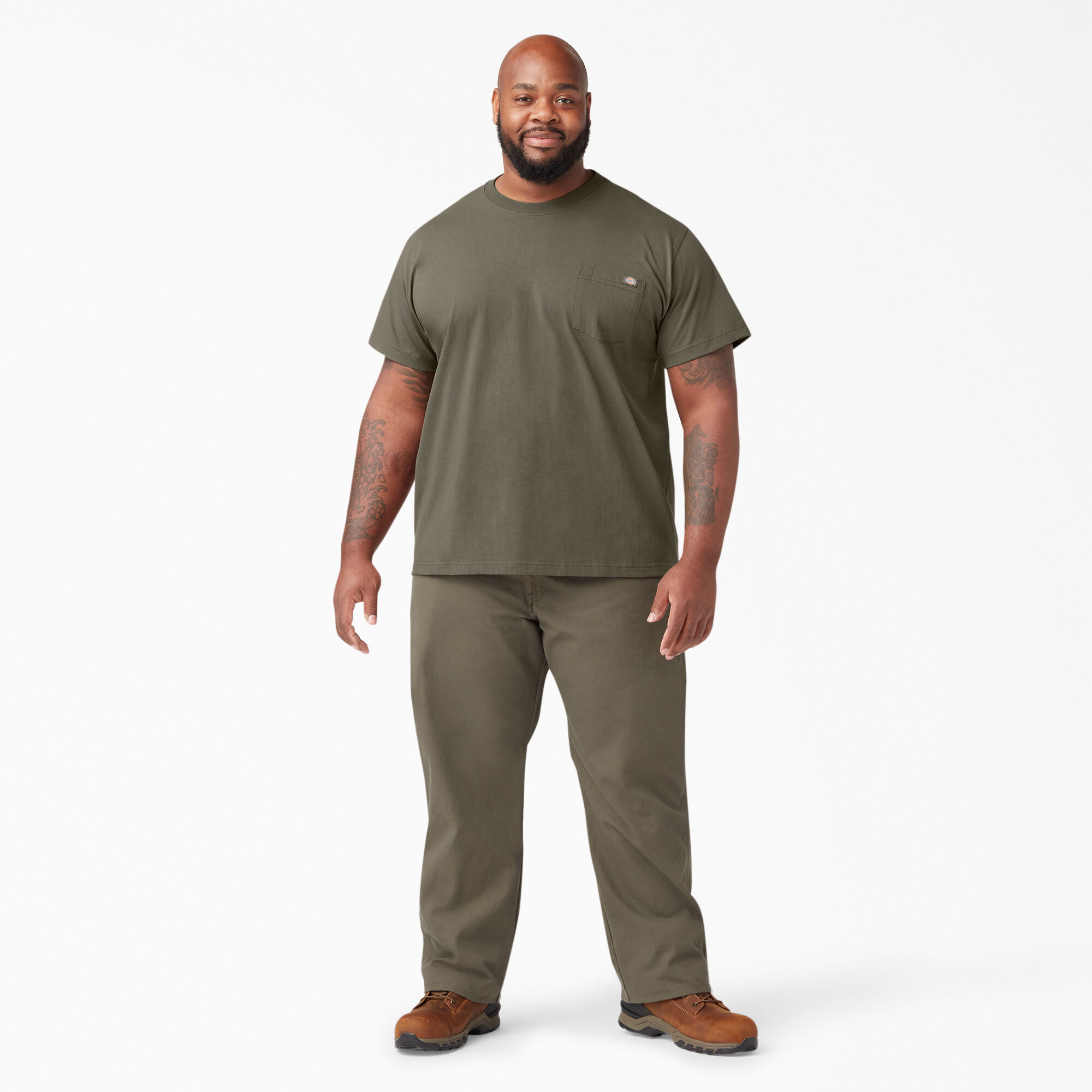 Heavyweight Short Sleeve Pocket T-Shirt