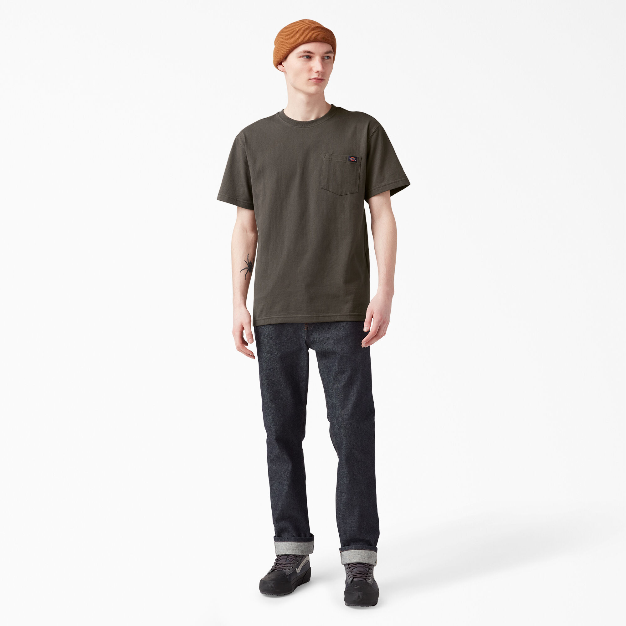Heavyweight Short Sleeve Pocket T-Shirt