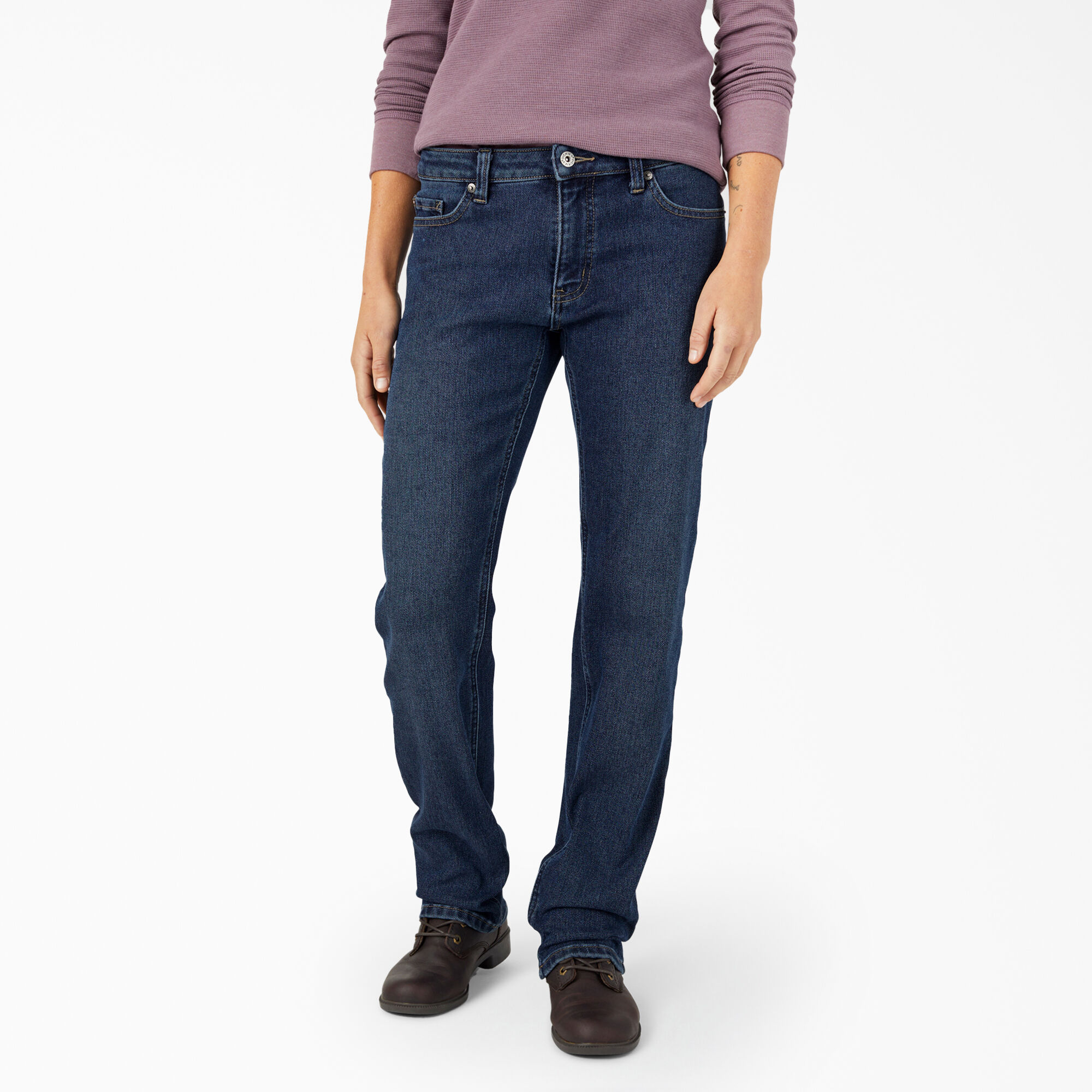 Women's Lined Relaxed Fit Jeans