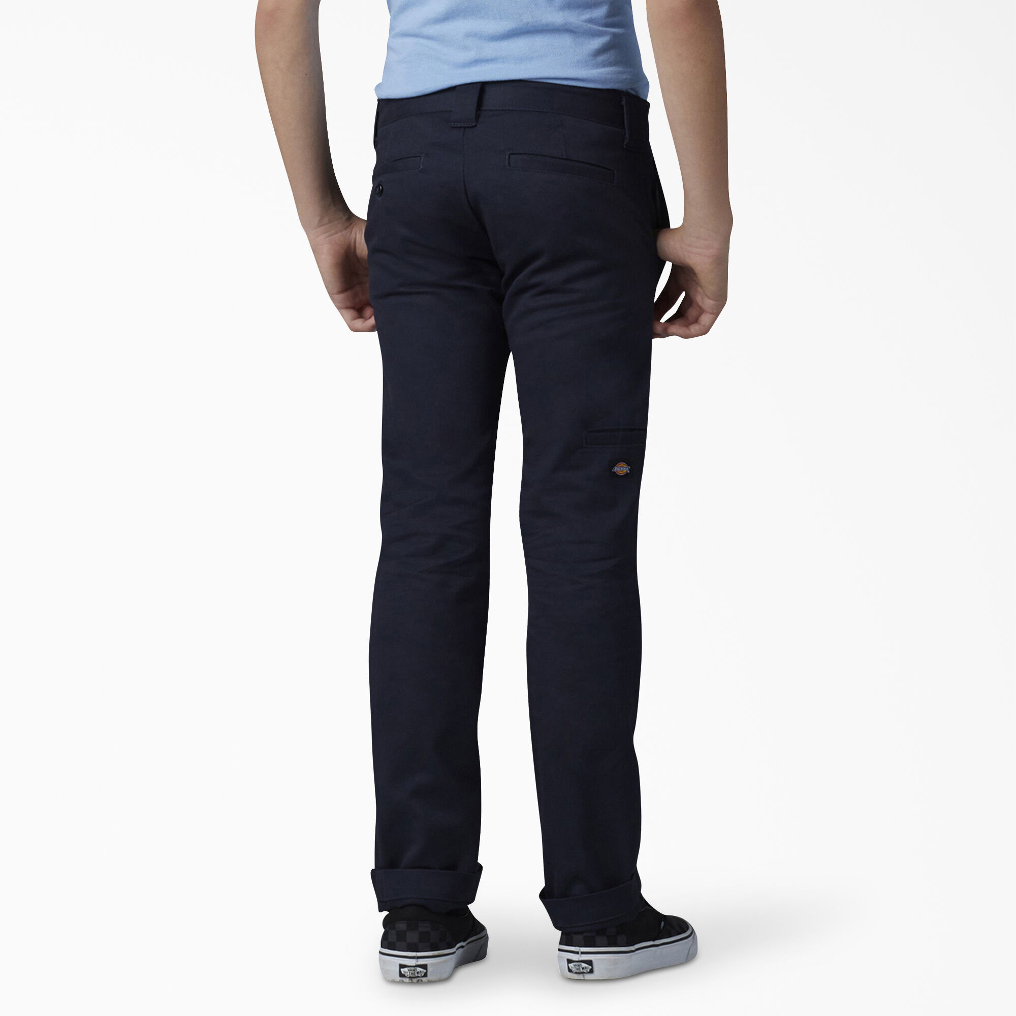 Boys' FLEX Skinny Fit Double Knee Pants, 4-20