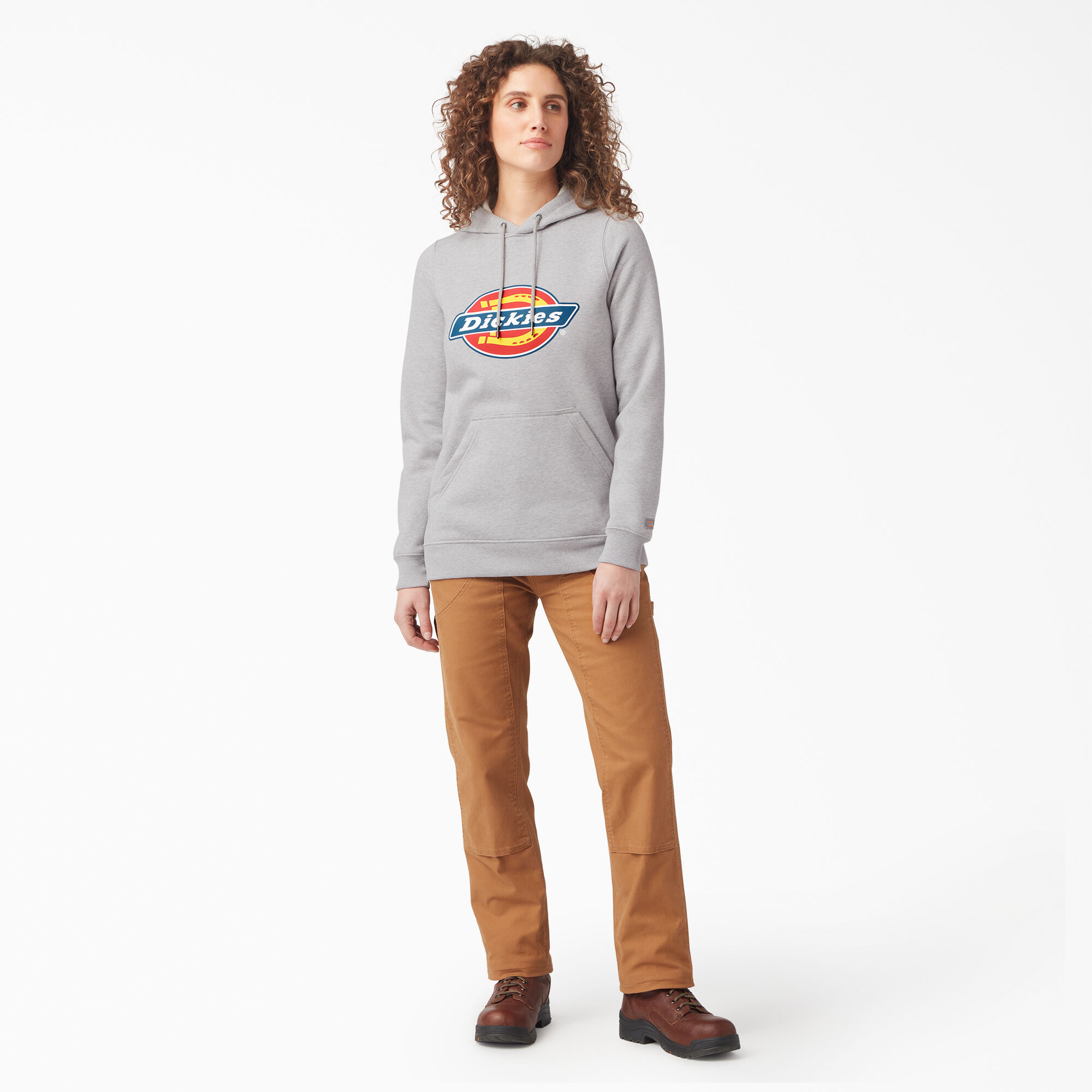 Women's Heavyweight Logo Pullover