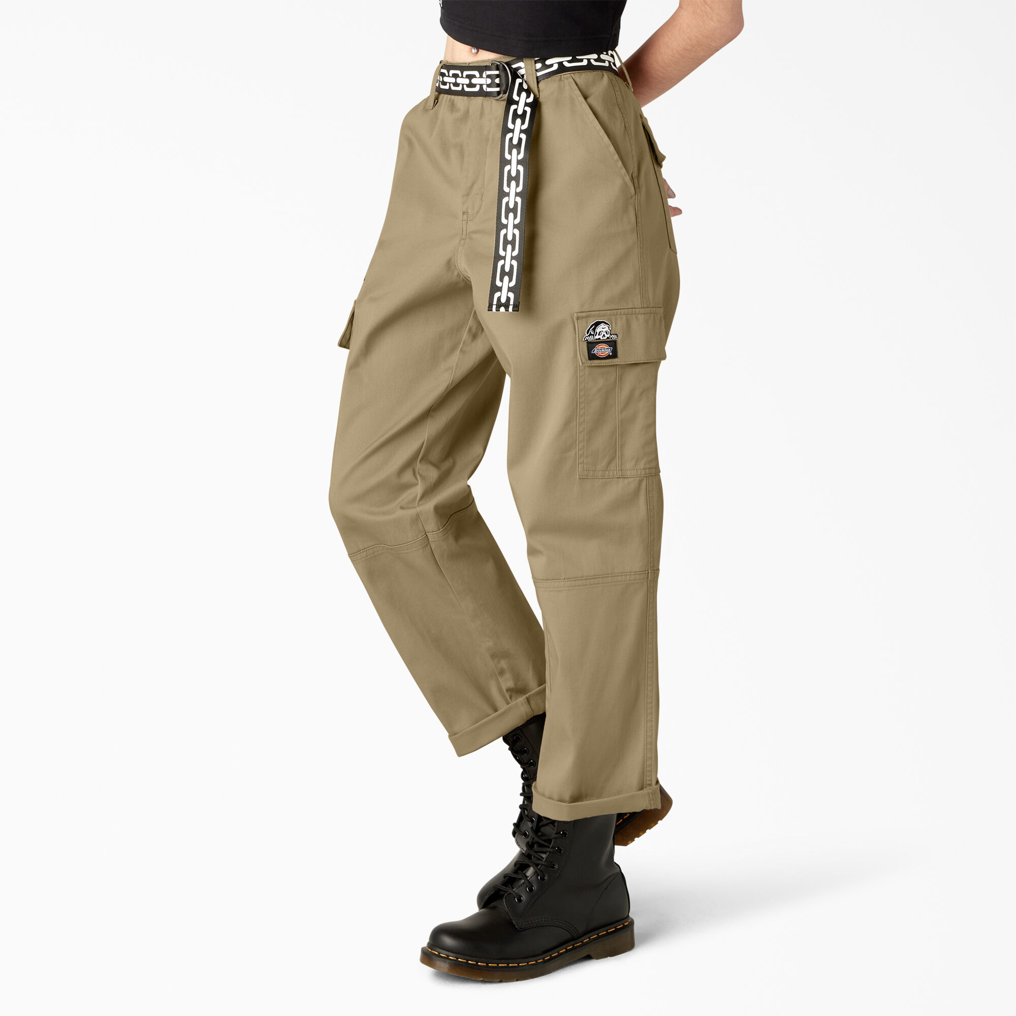 Dickies x Lurking Class Women’s Relaxed Fit Cropped Cargo Pants