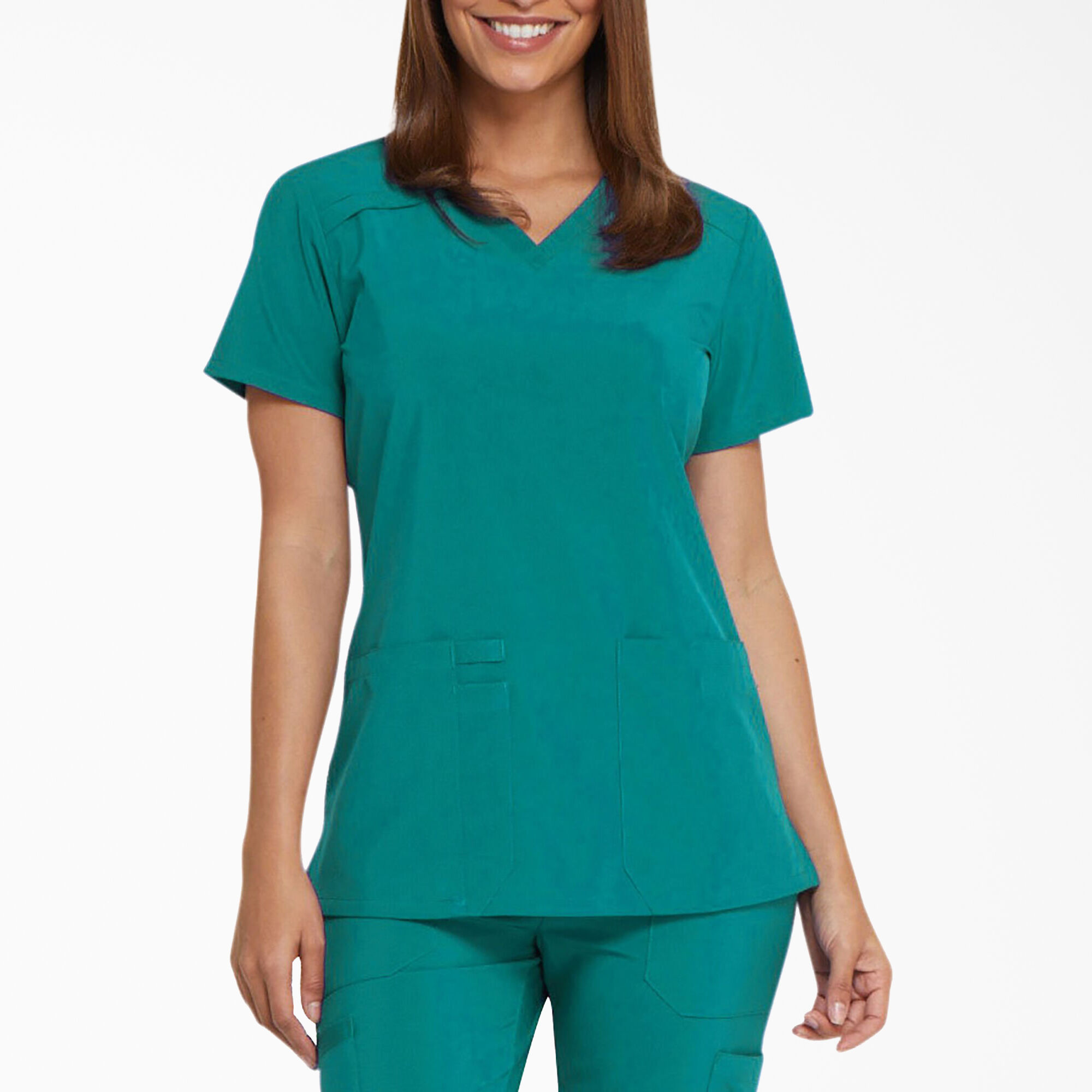 Women's EDS Essentials V-Neck Scrub Top