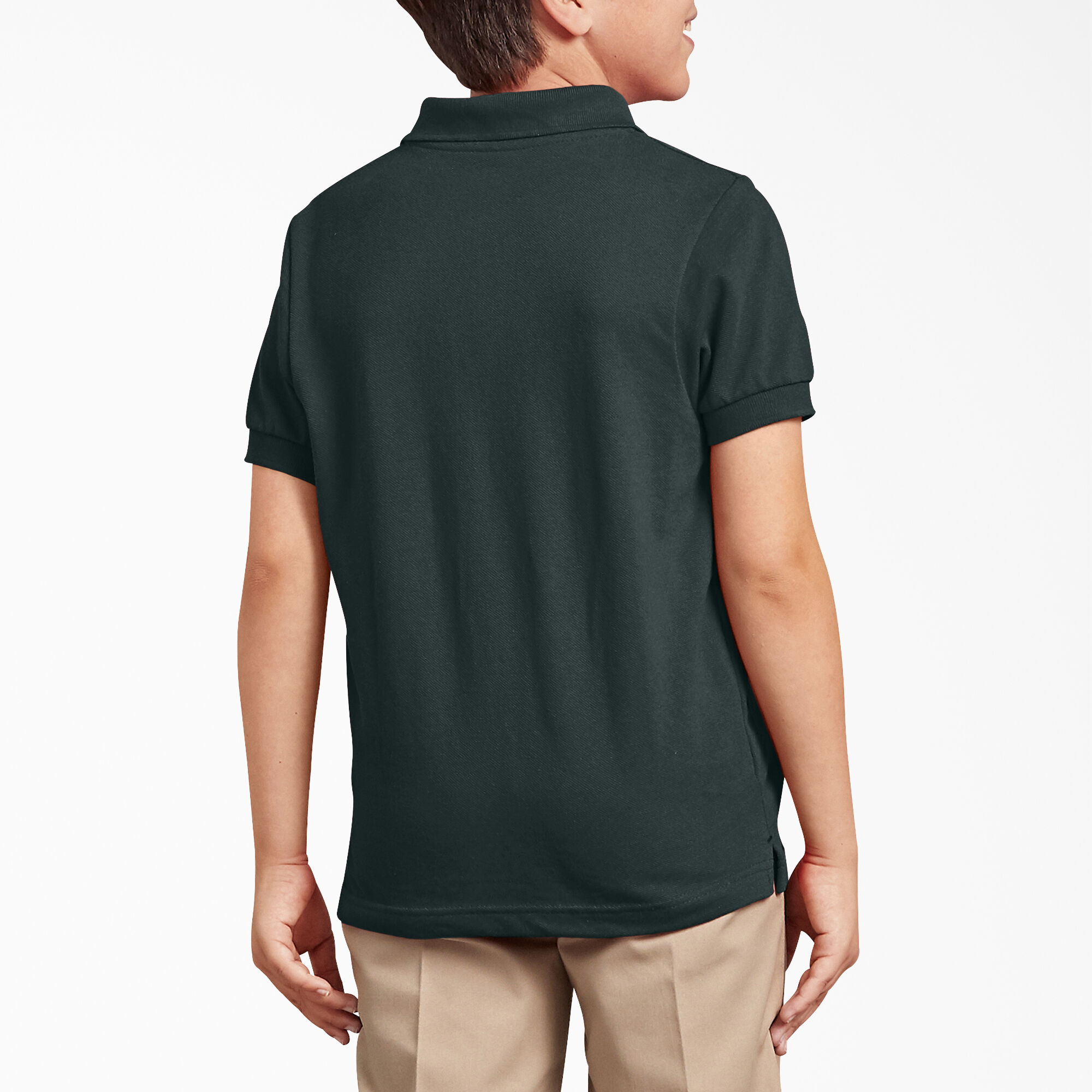 Kids' Piqué Short Sleeve Polo, 4-20