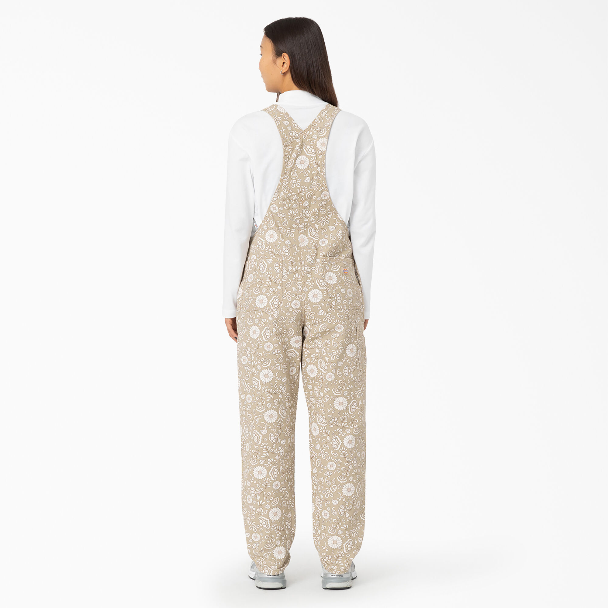 Women's Ellis Floral Duck Canvas Overalls