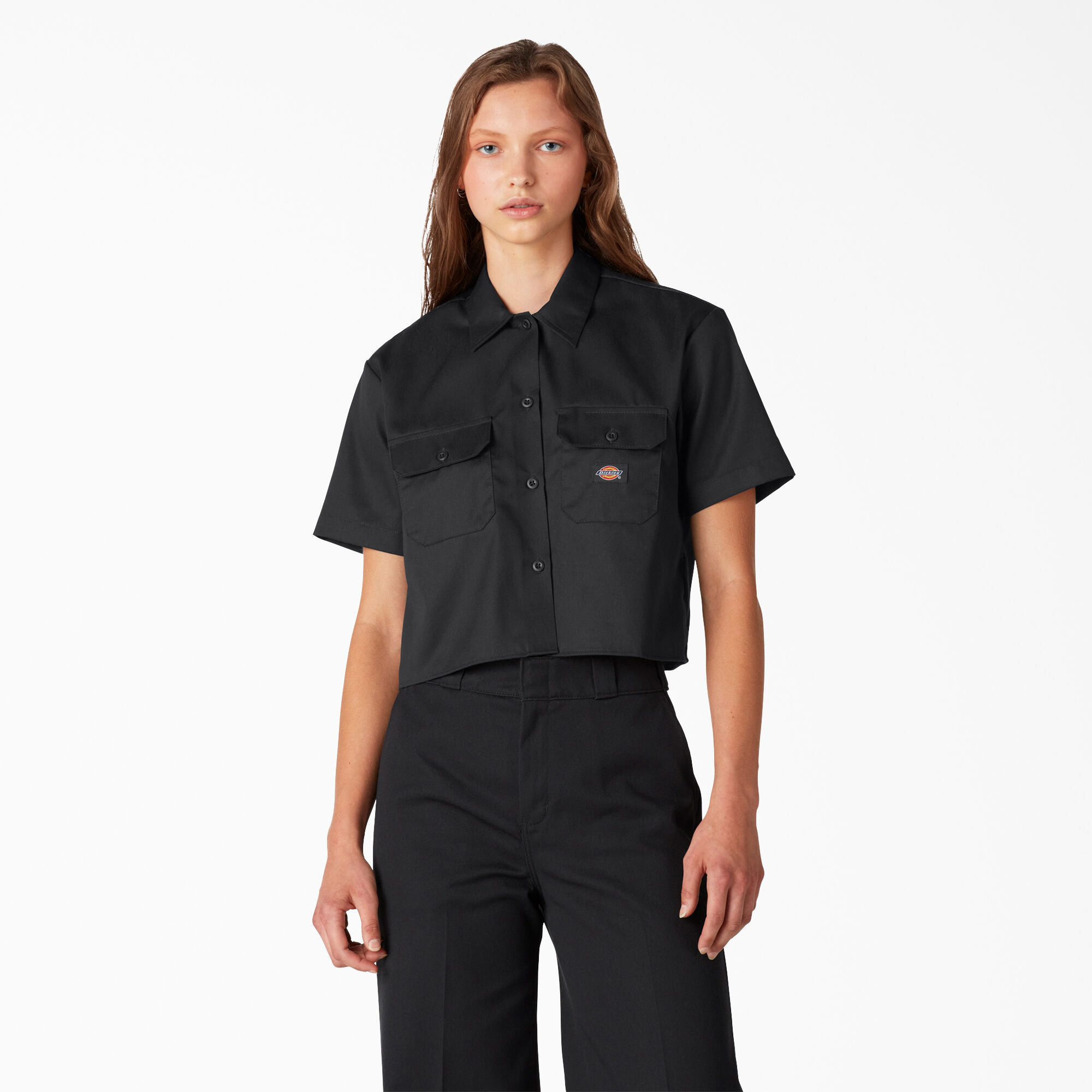 Women's Cropped Work Shirt