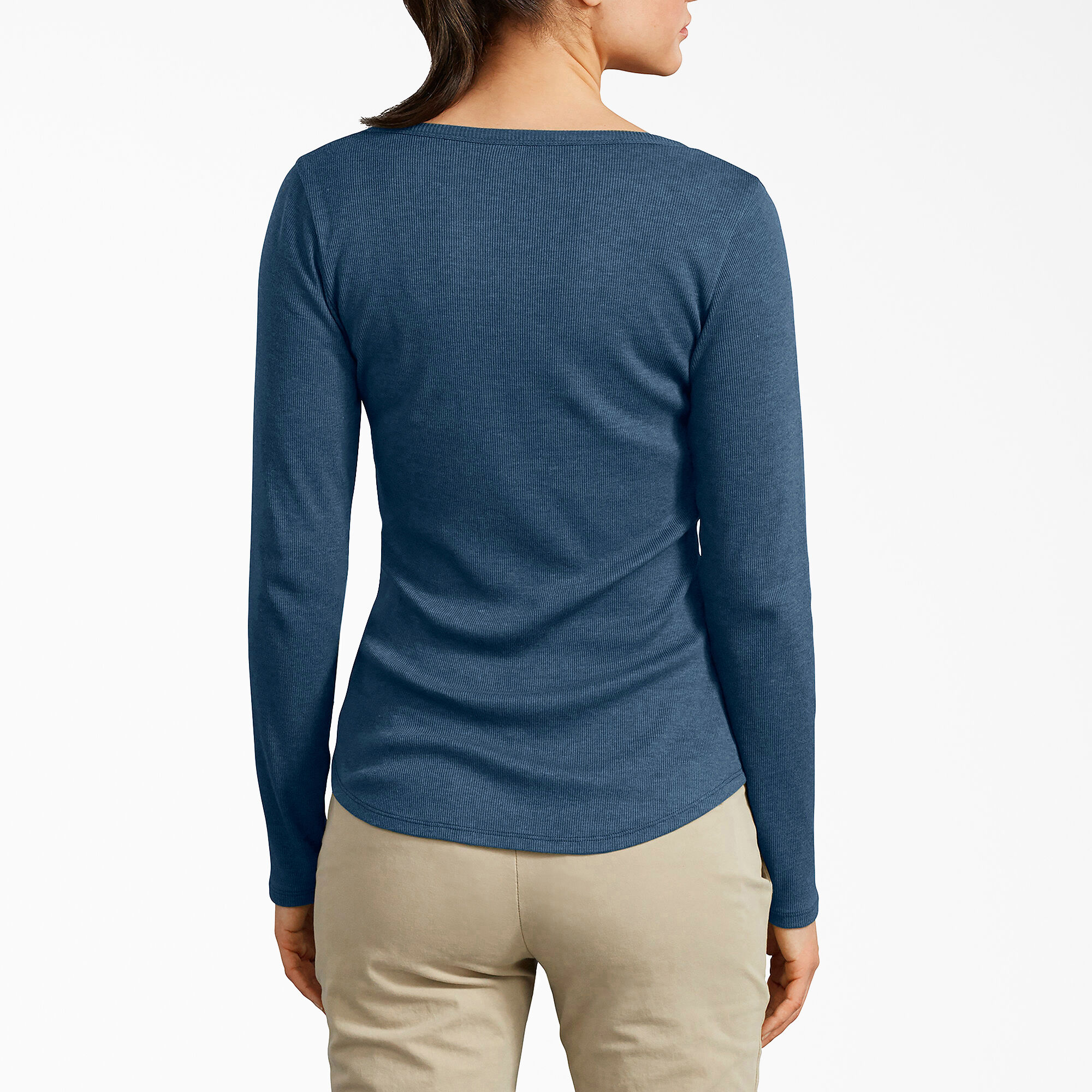Women's Henley Long Sleeve Shirt