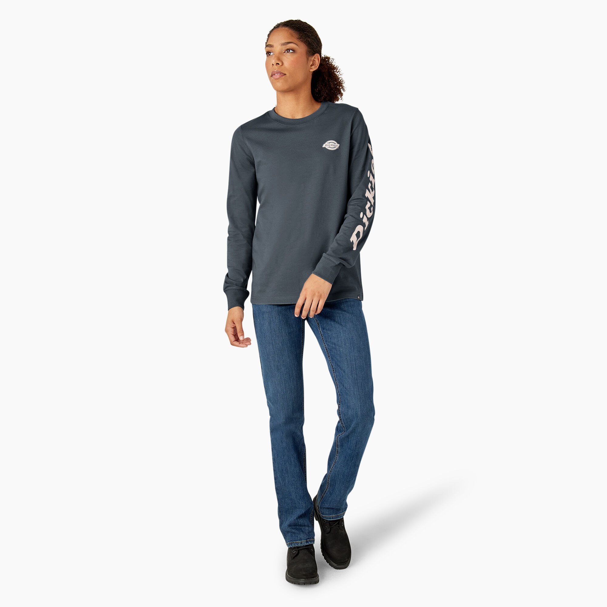 Women’s Long Sleeve Heavyweight Graphic T-Shirt