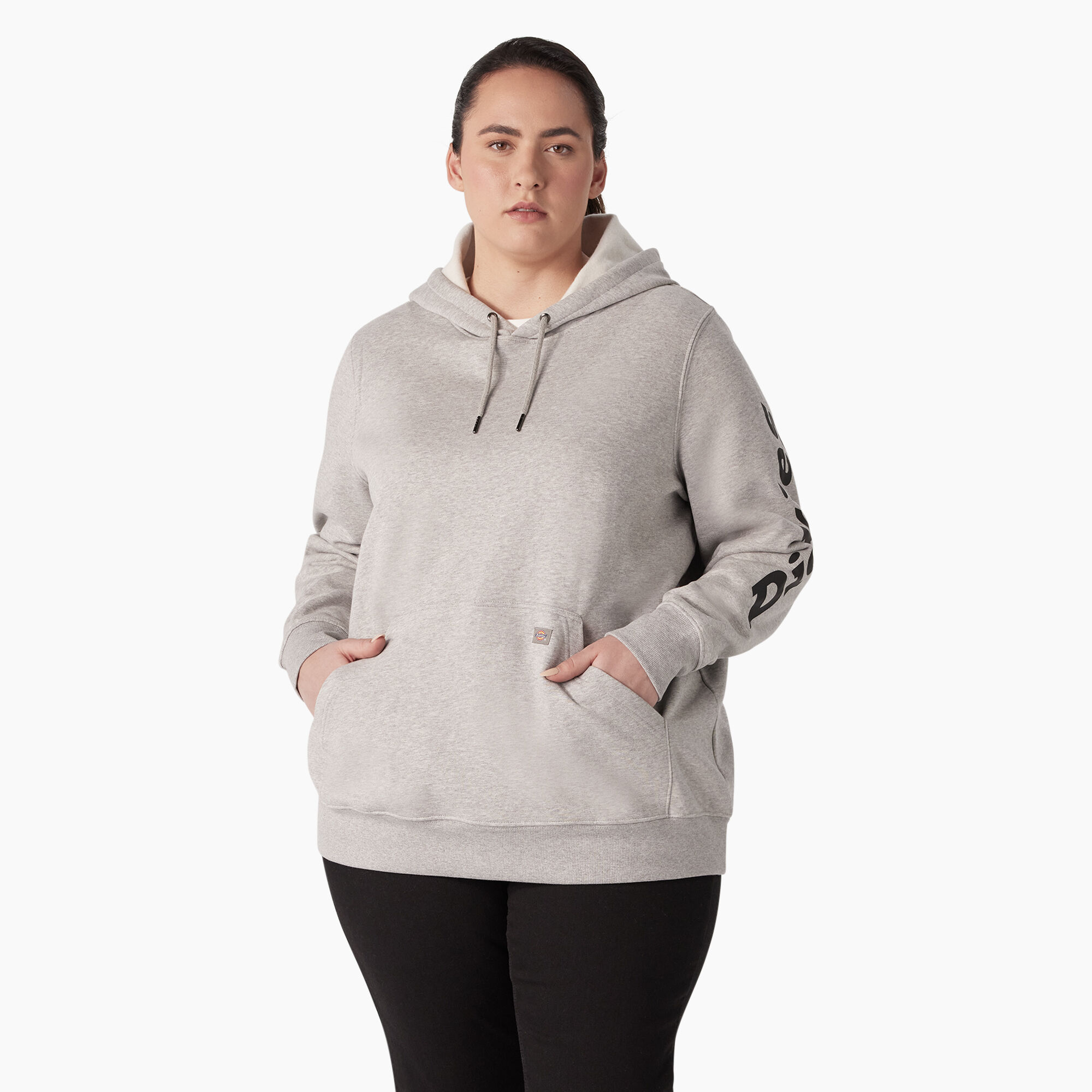Women's Plus Heavyweight Logo Sleeve Pullover