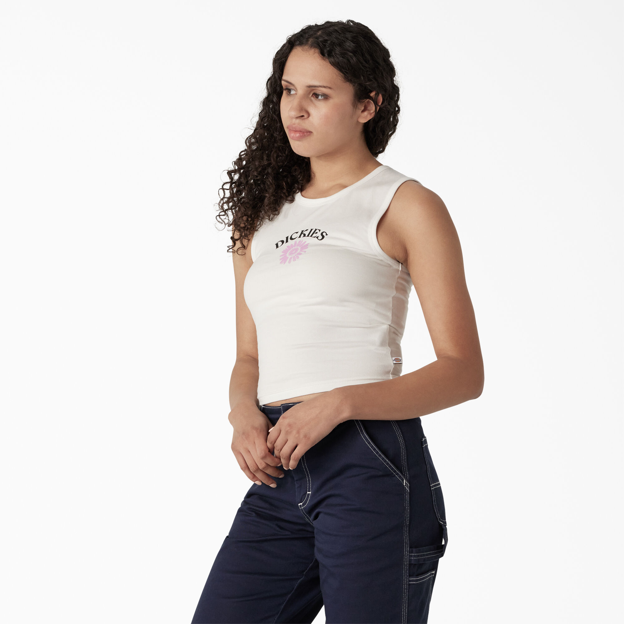 Women's Graphic Cropped Tank Top