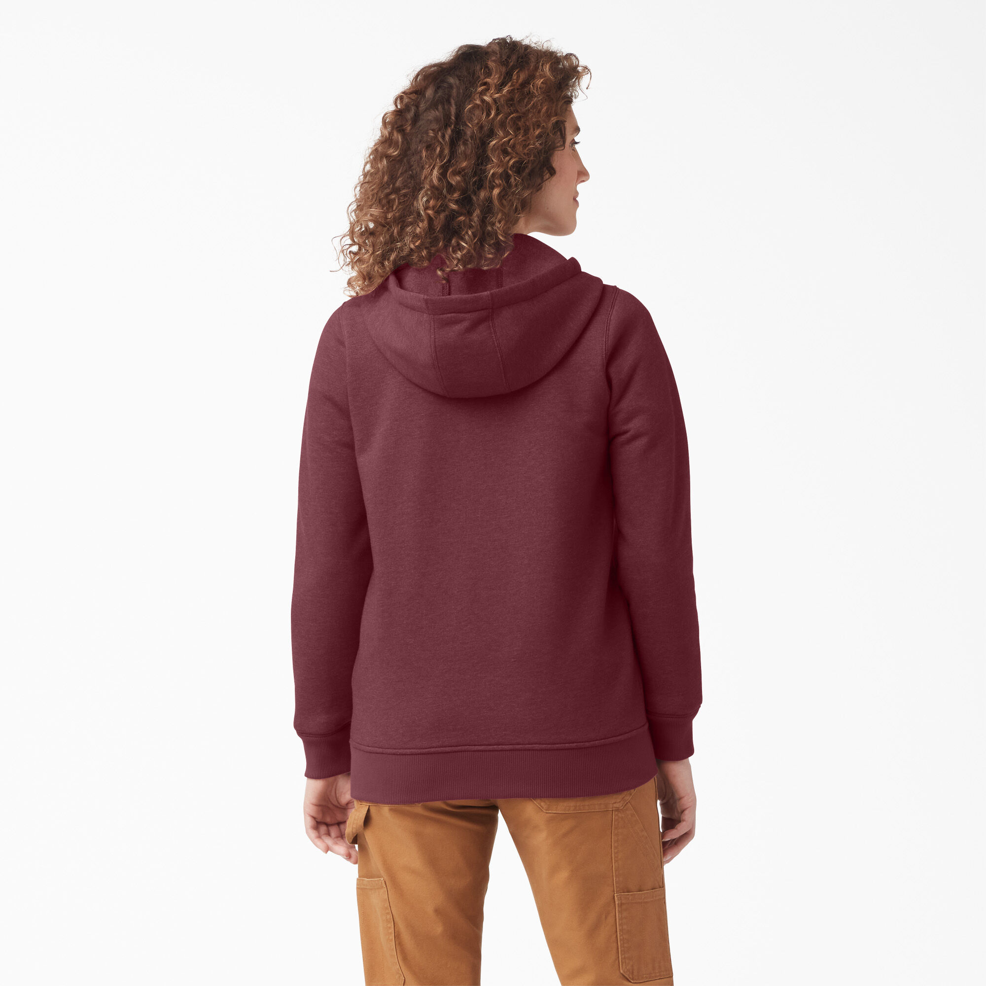 Women's Heavyweight Full-Zip Fleece Hoodie