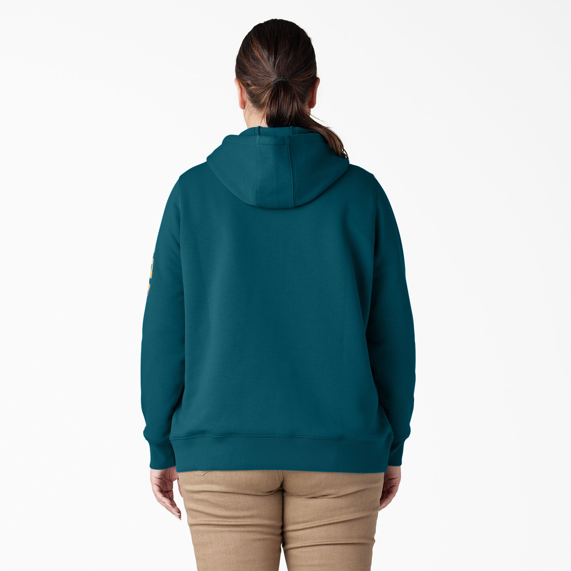 Women's Plus Heavyweight Logo Sleeve Pullover