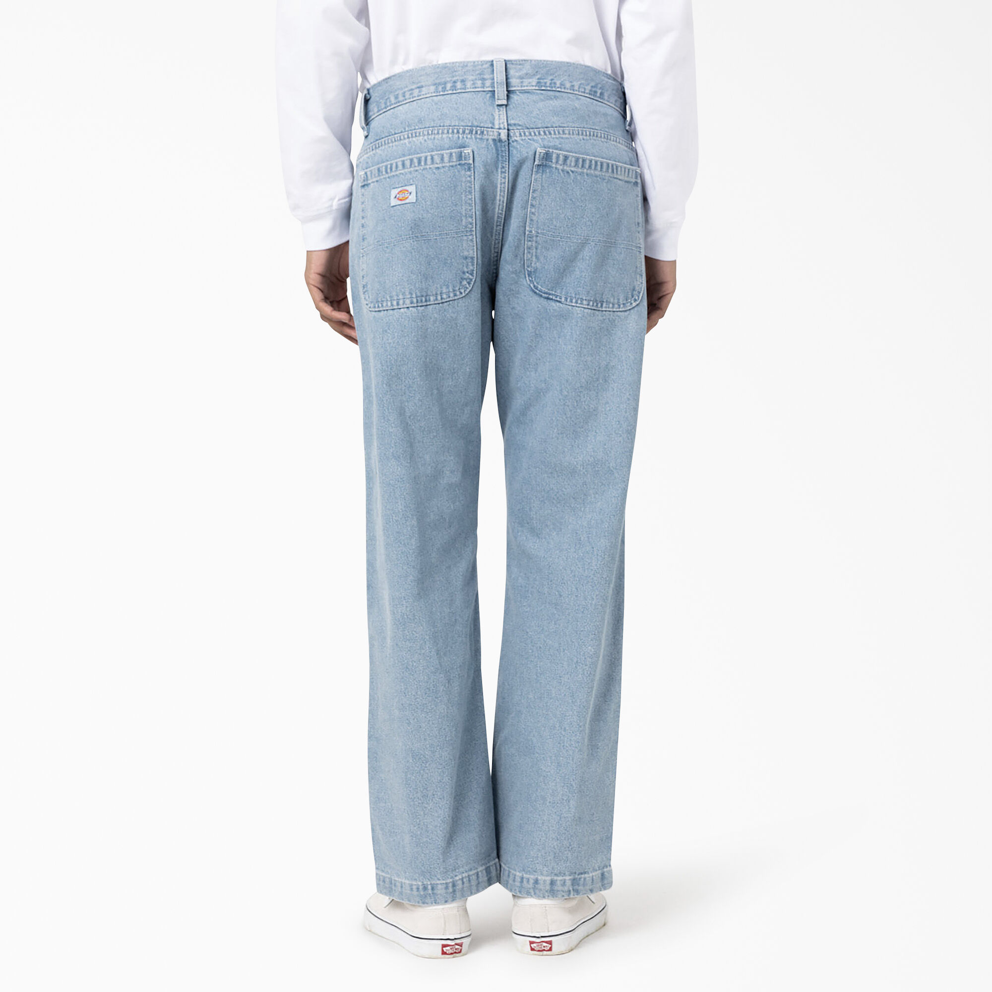 Loose Fit Double Knee Jeans