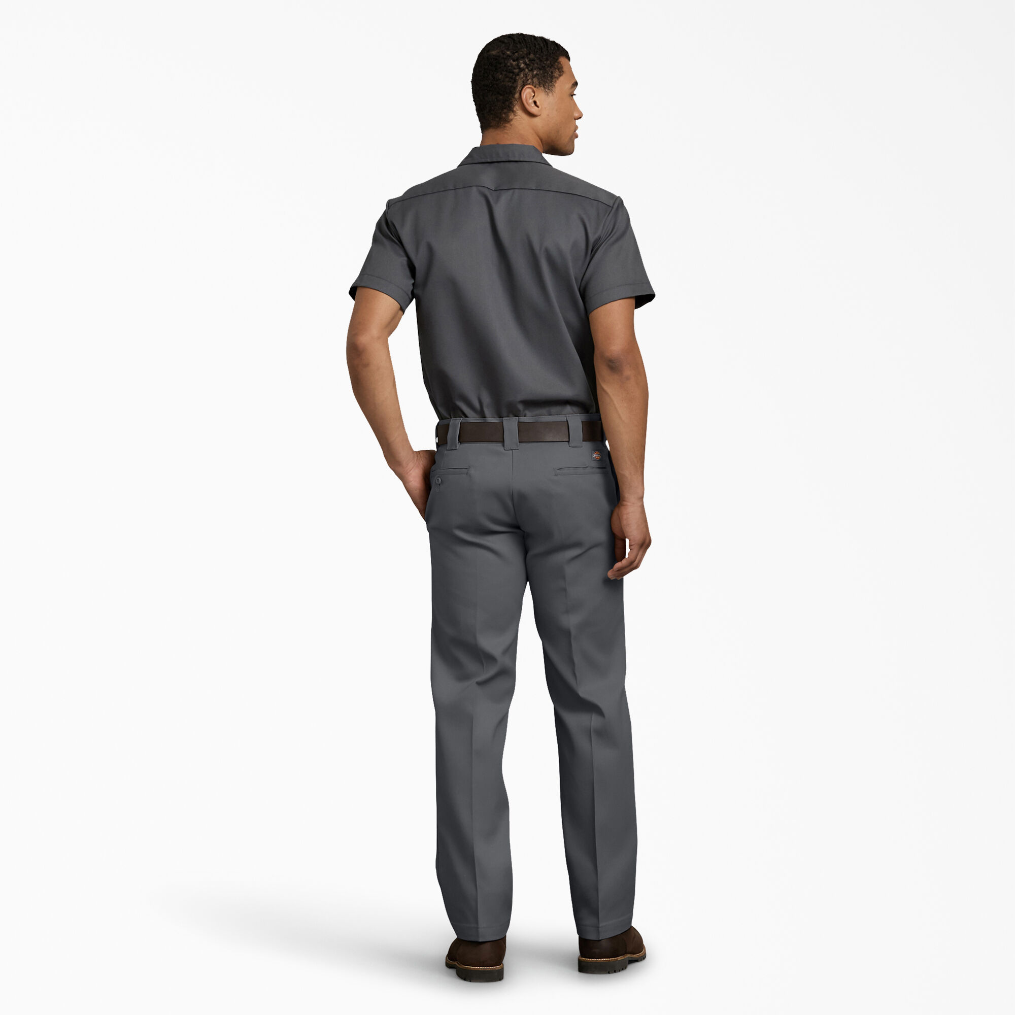 Slim Fit Straight Leg Work Pants