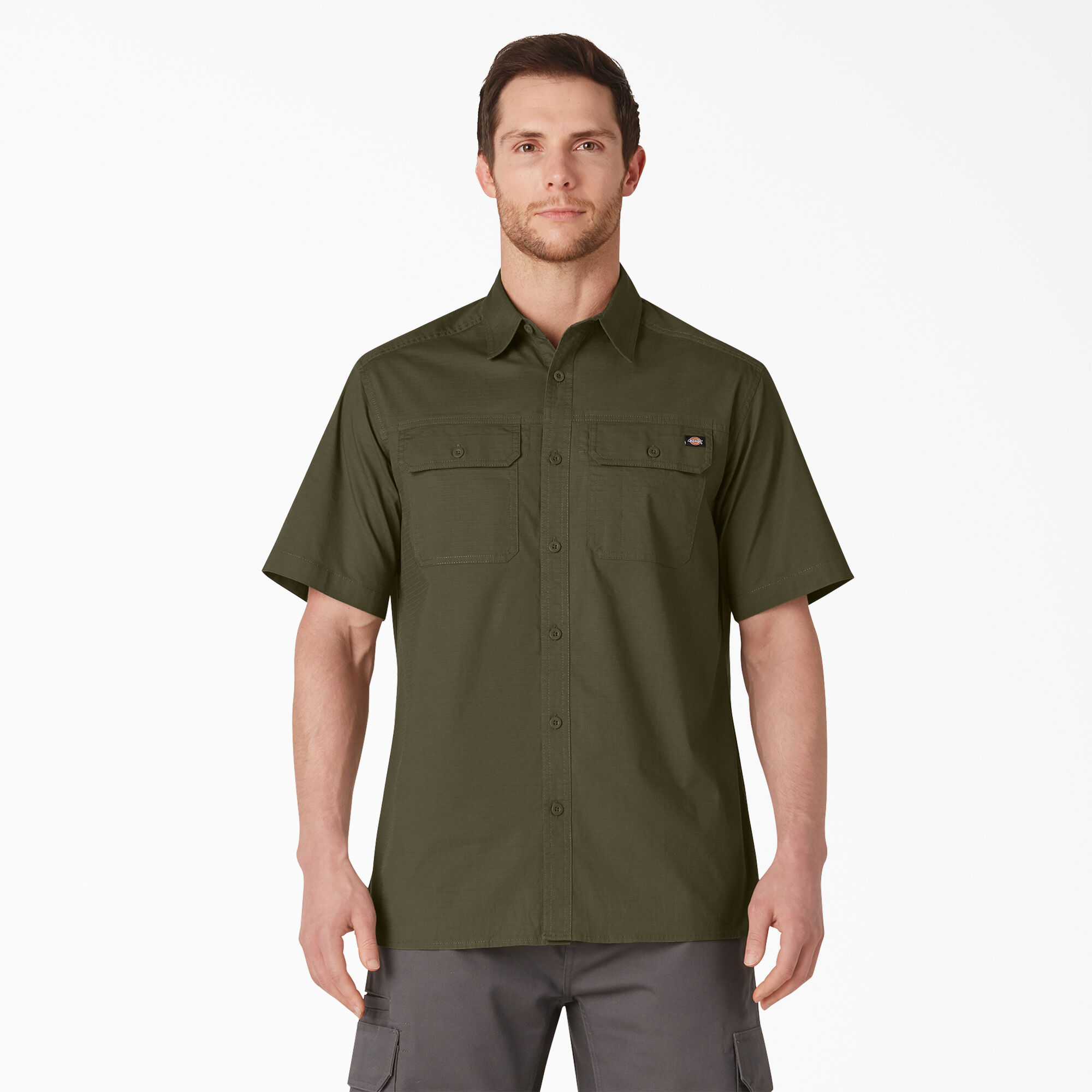 Short Sleeve Ripstop Work Shirt