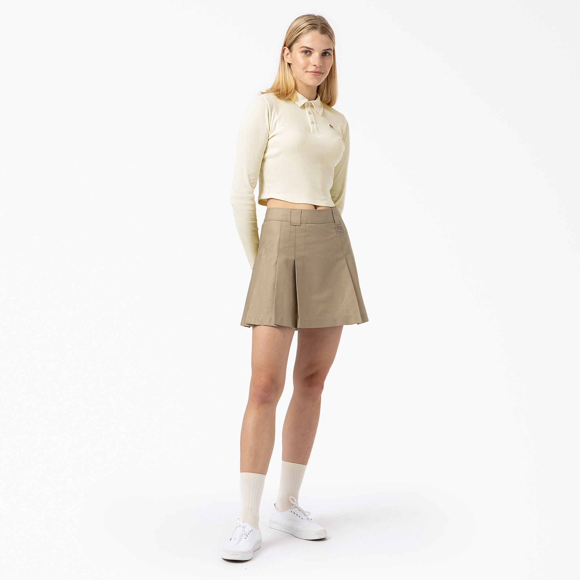 Women's Tallasee Long Sleeve Cropped Polo