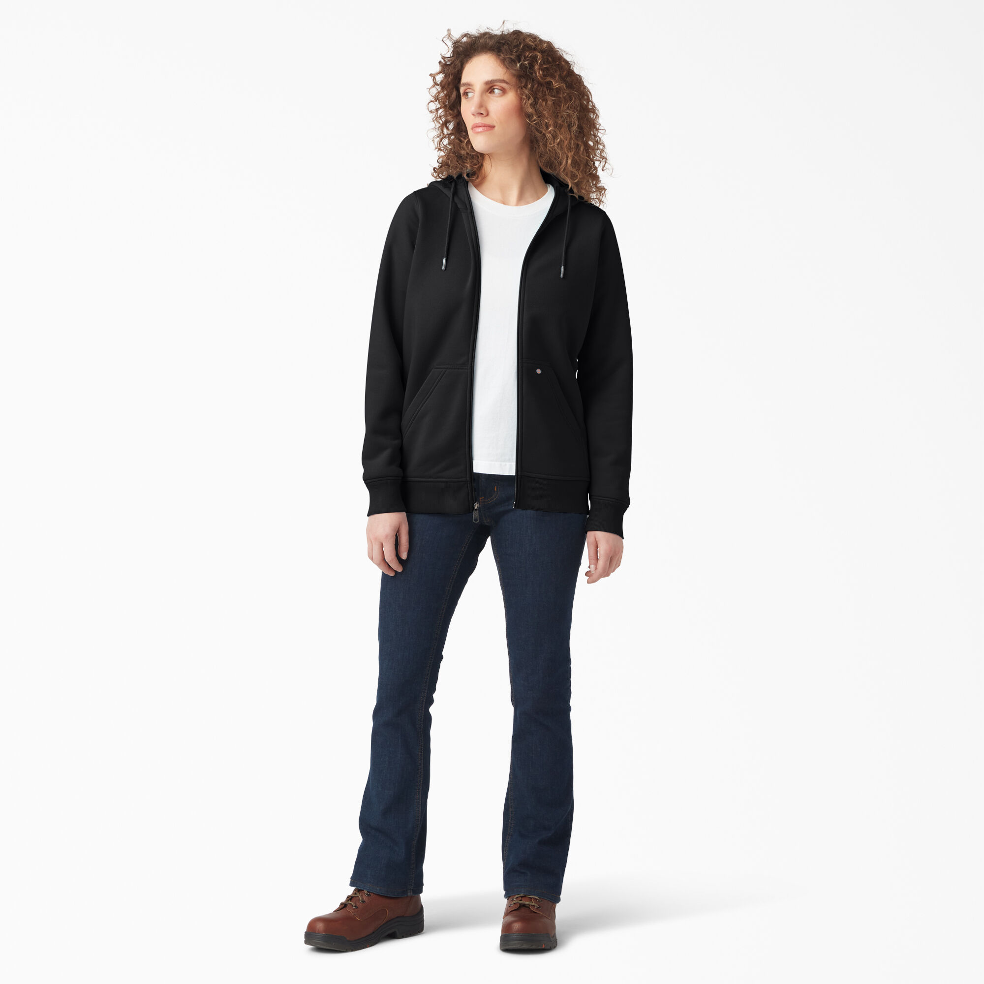 Women's Heavyweight Full-Zip Fleece Hoodie