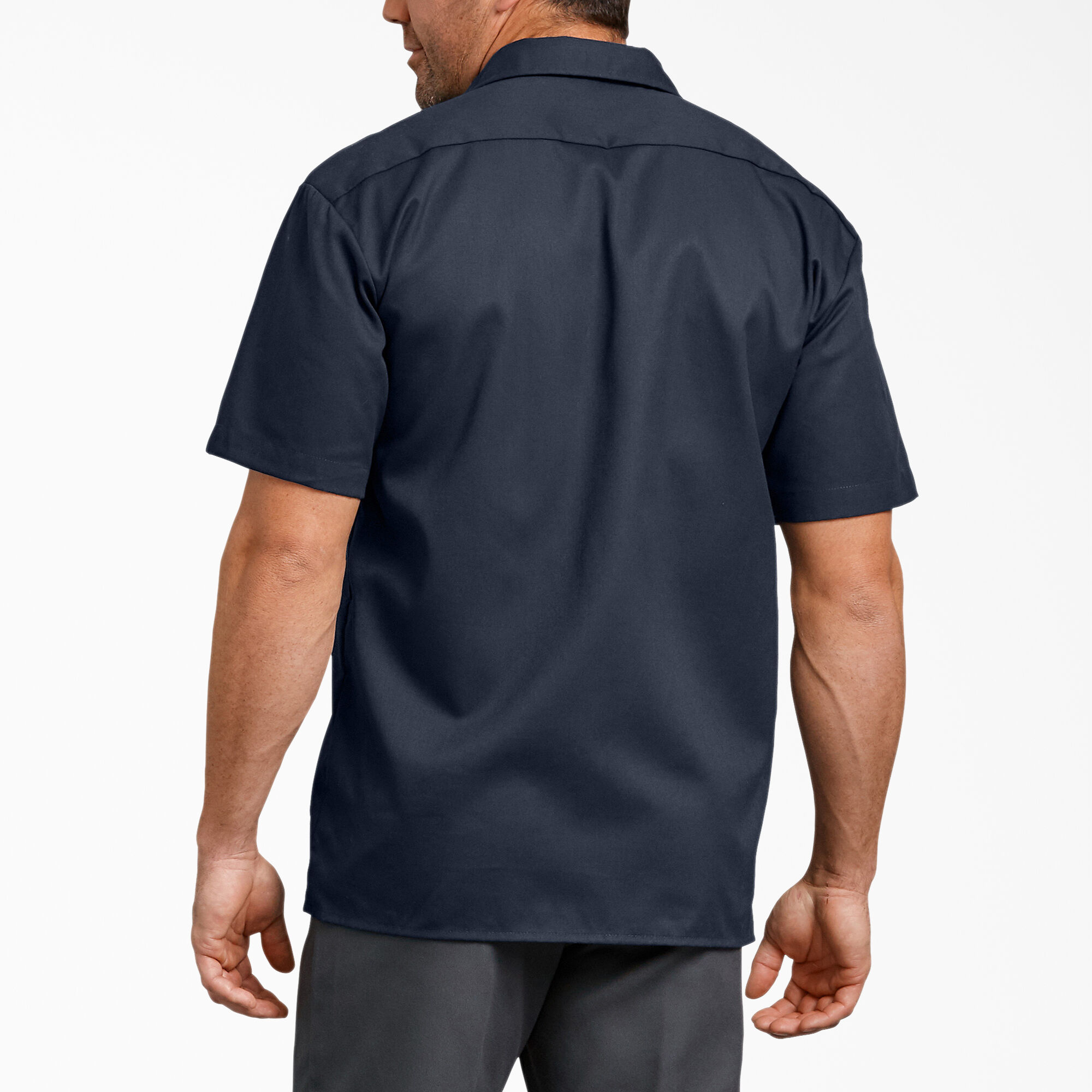 Relaxed Fit Short Sleeve Work Shirt