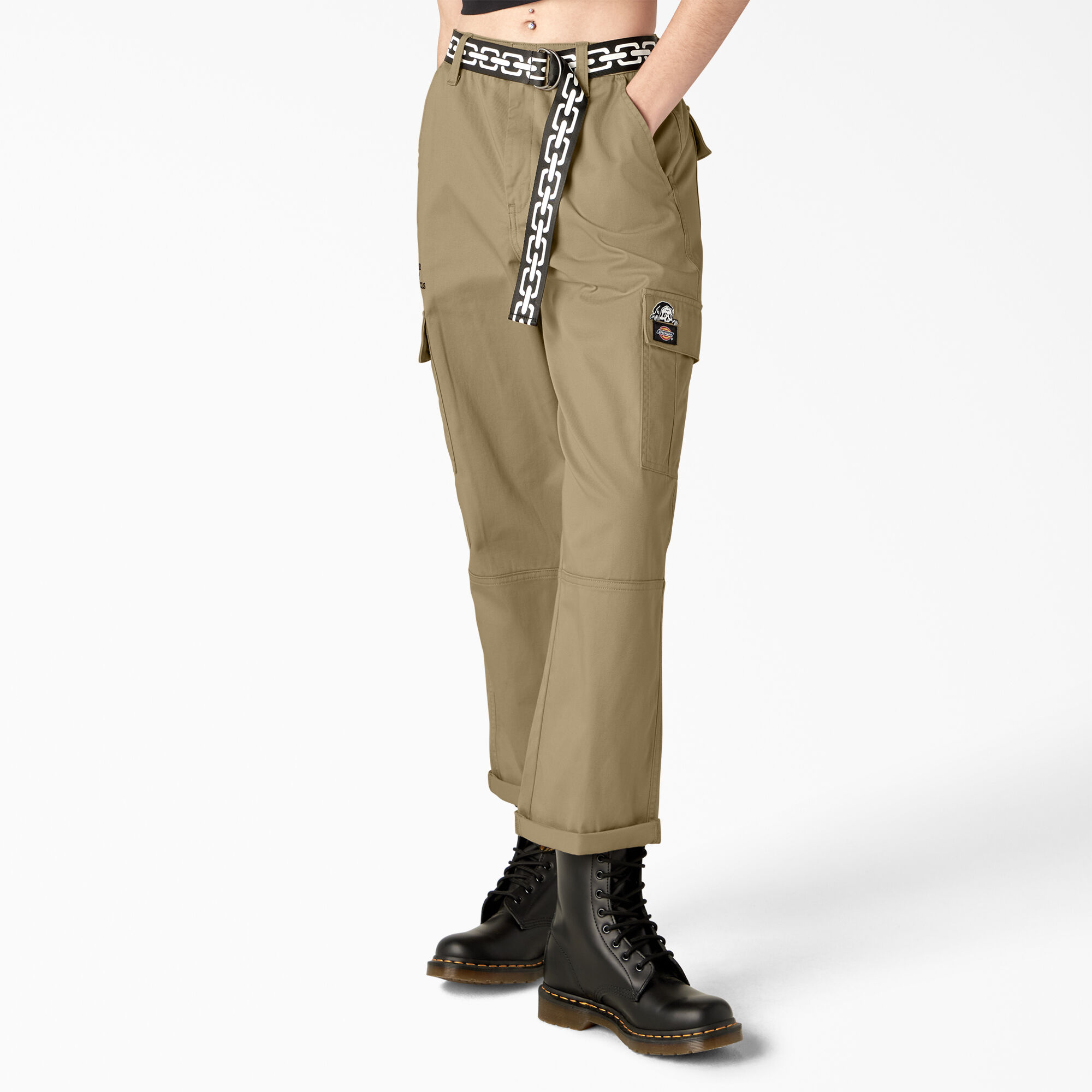 Dickies x Lurking Class Women’s Relaxed Fit Cropped Cargo Pants