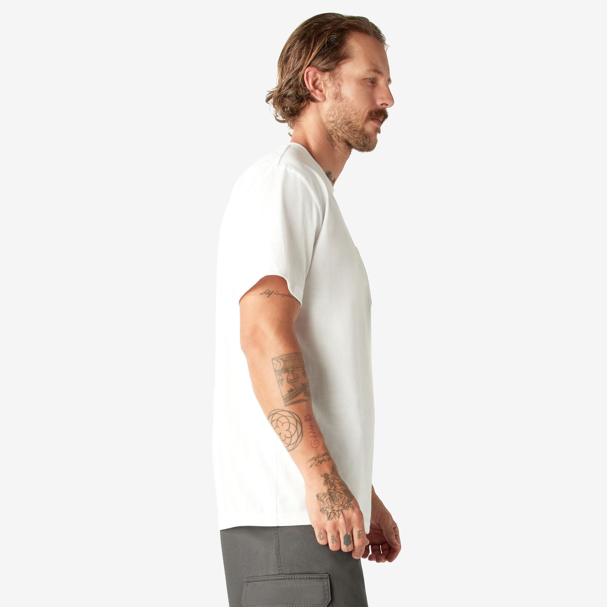Heavyweight Short Sleeve Pocket T-Shirt