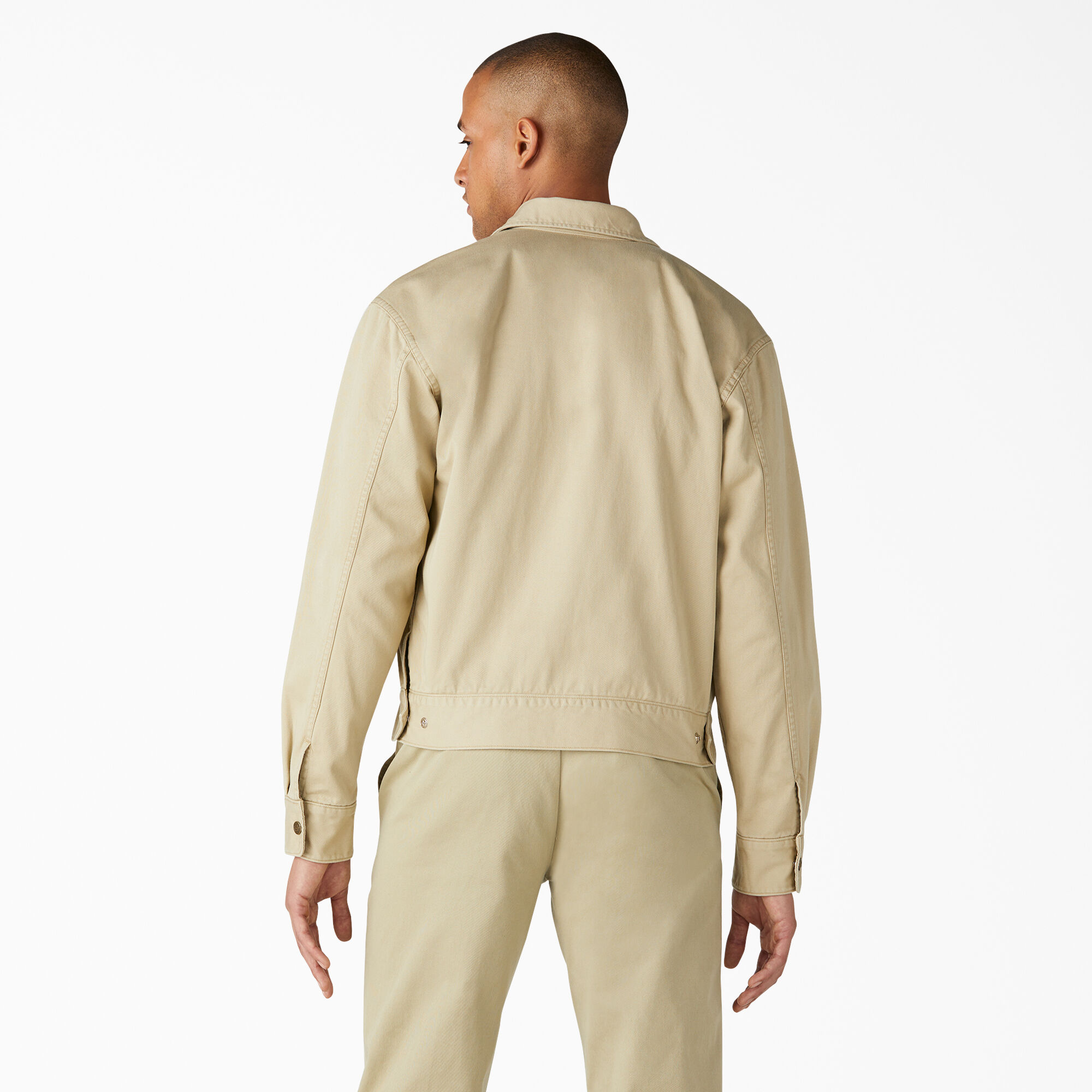Dickies 1922 Gas Station Twill Jacket, Rinsed Tan