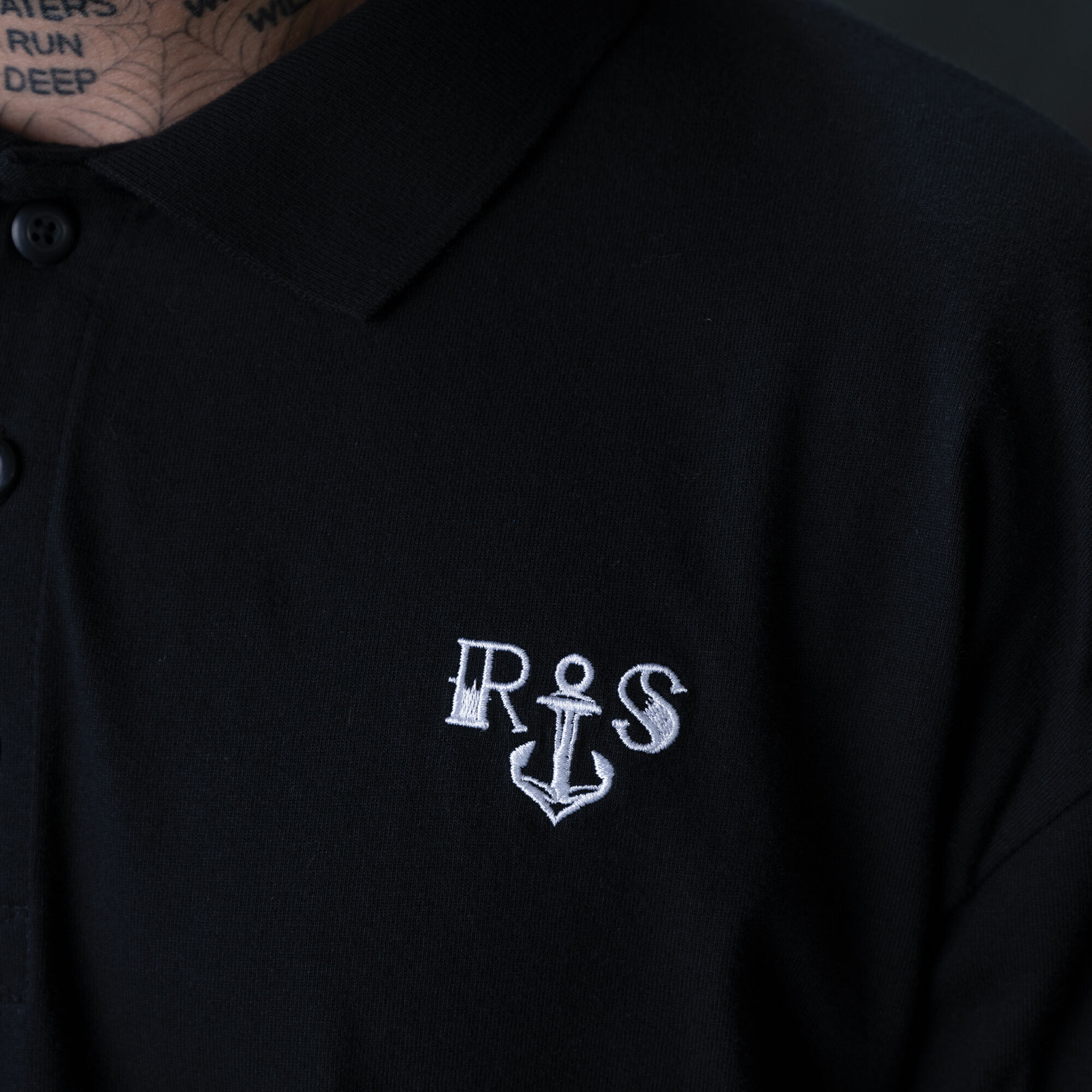 Ronnie Sandoval Long Sleeve Polo