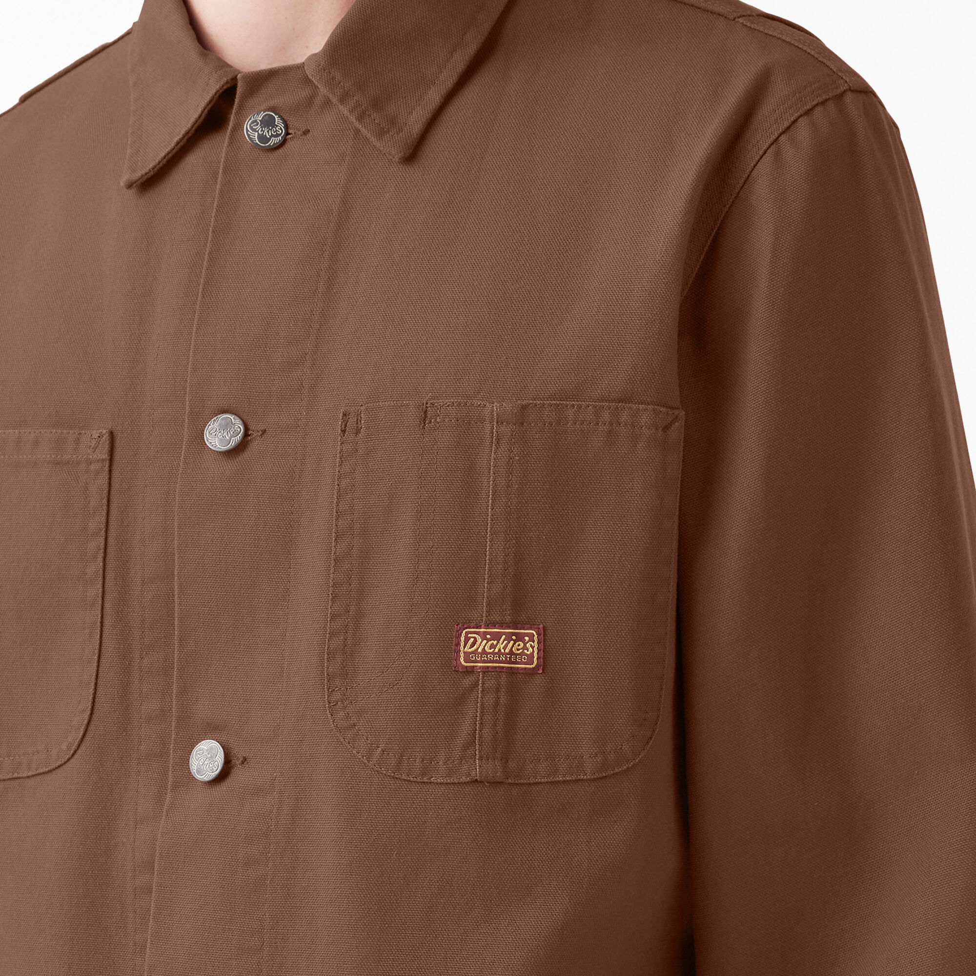 Dickies 1922 Duck Chore Coat, Rinsed Timber Brown