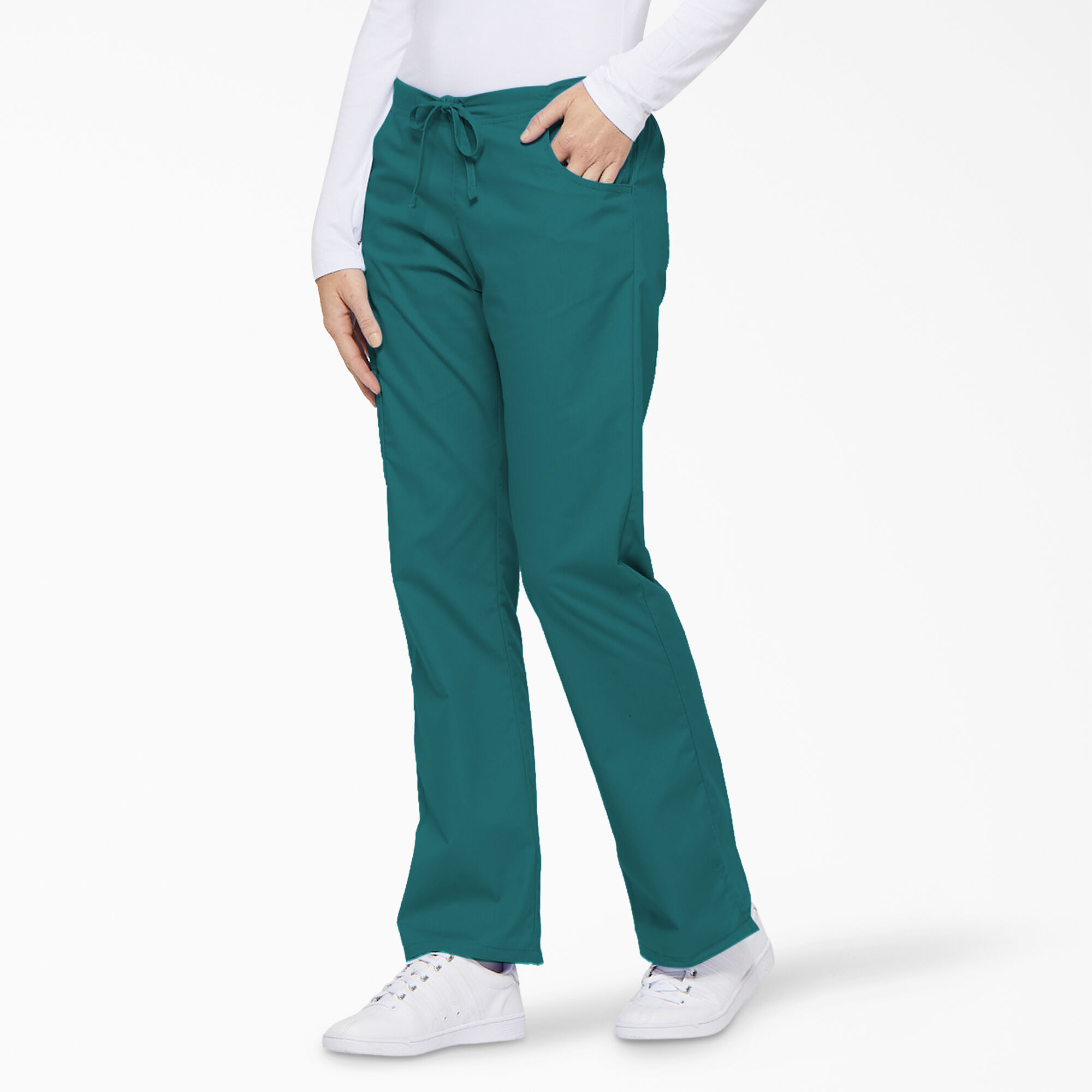 Women's EDS Signature Flare Leg Cargo Scrub Pants