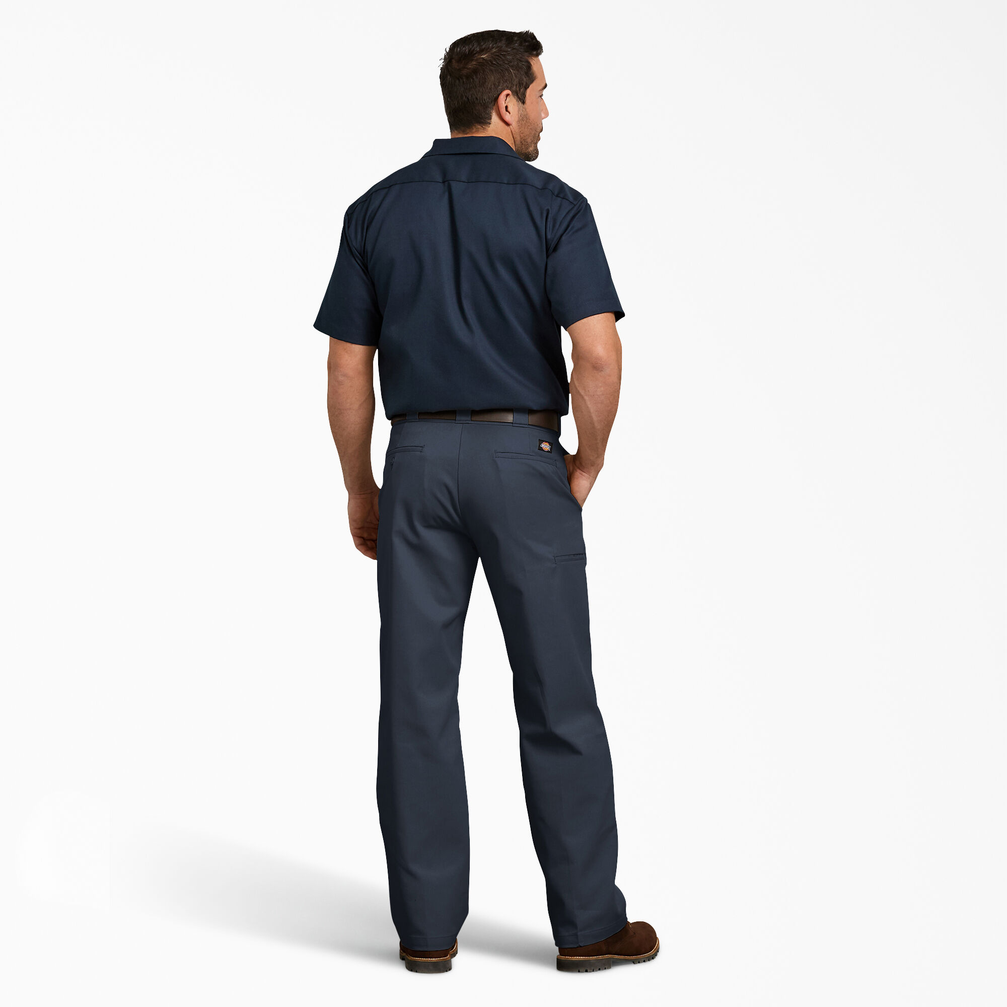Relaxed Fit Double Knee Work Pants
