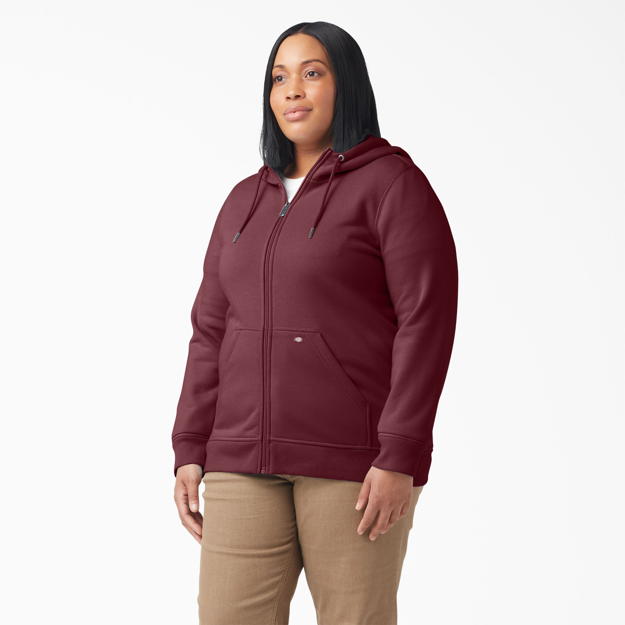 Women's Plus Heavyweight Full-Zip Hoodie