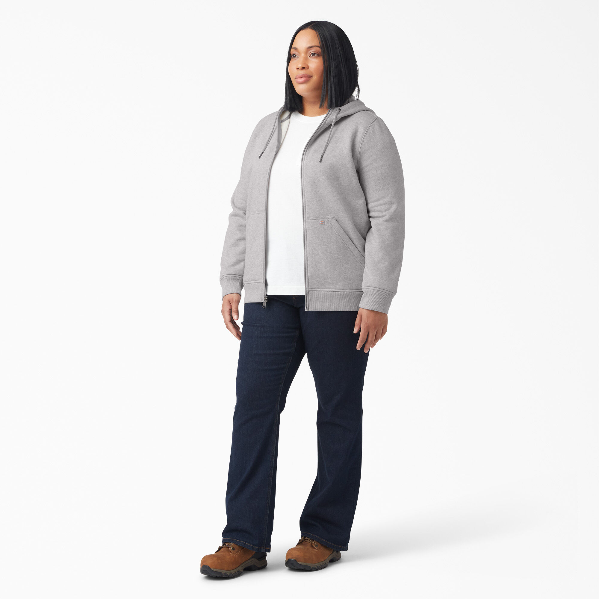 Women's Plus Heavyweight Full-Zip Hoodie