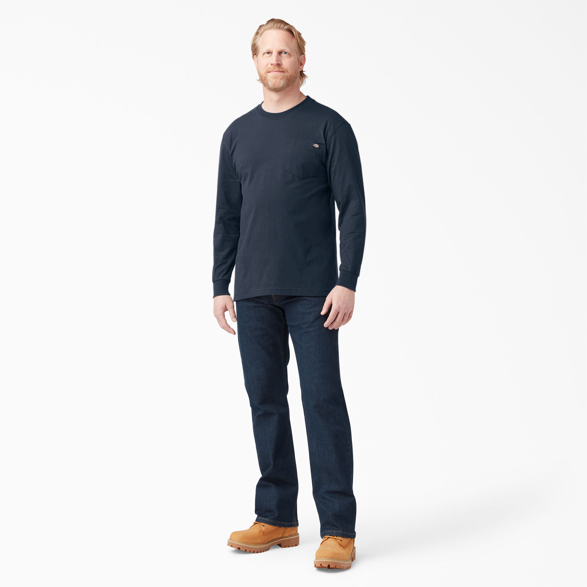 Heavyweight Long Sleeve Pocket T-Shirt