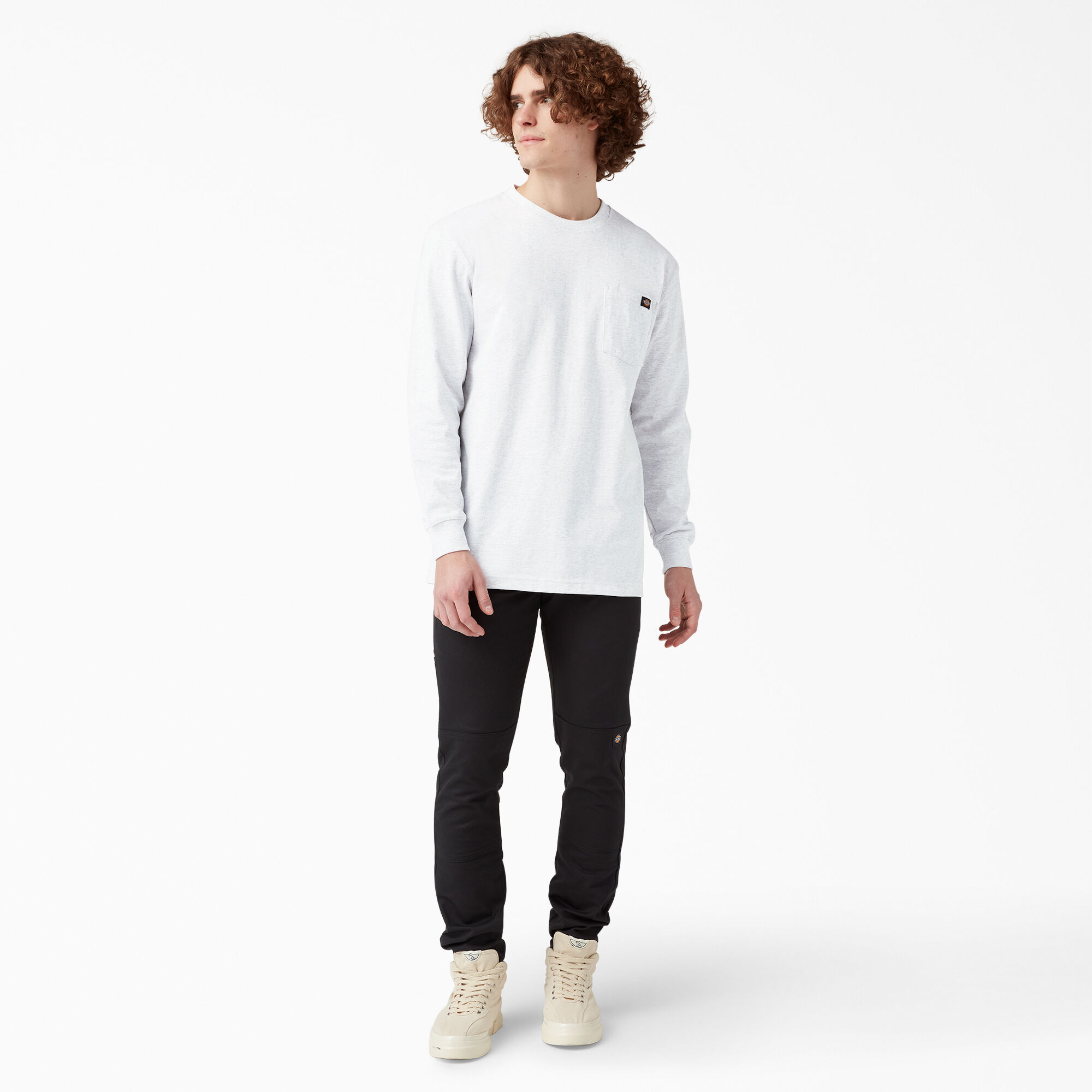 Heavyweight Long Sleeve Pocket T-Shirt