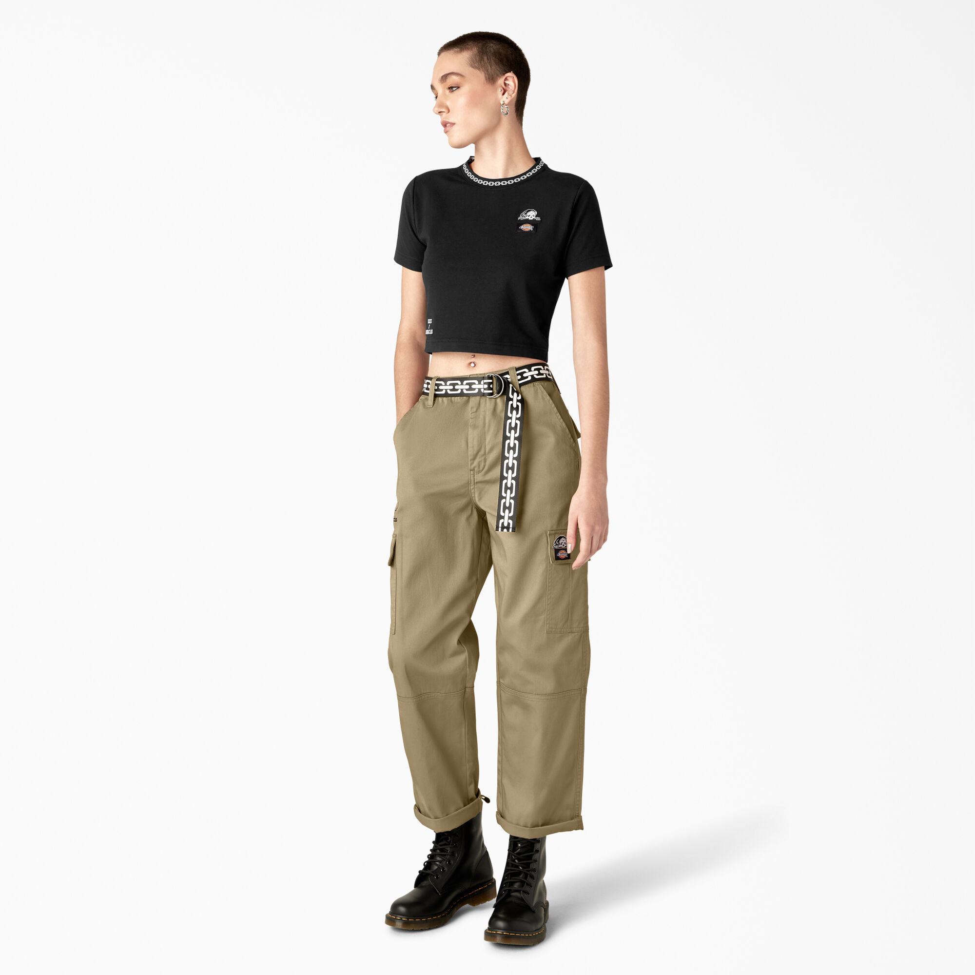 Dickies x Lurking Class Women’s Cropped T-Shirt