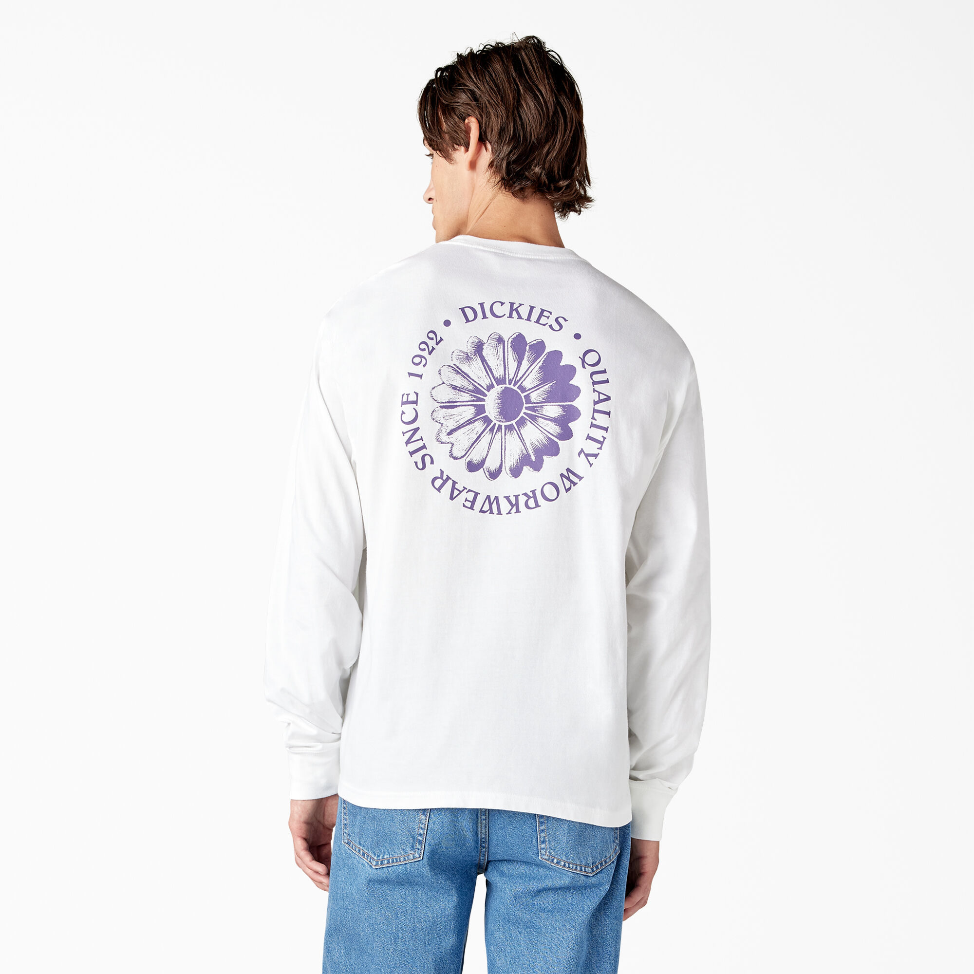Garden Plain Graphic Long Sleeve T-Shirt
