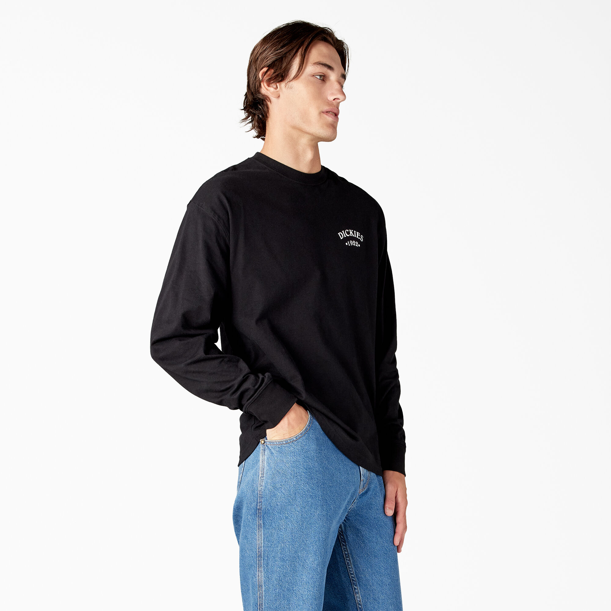 Garden Plain Graphic Long Sleeve T-Shirt