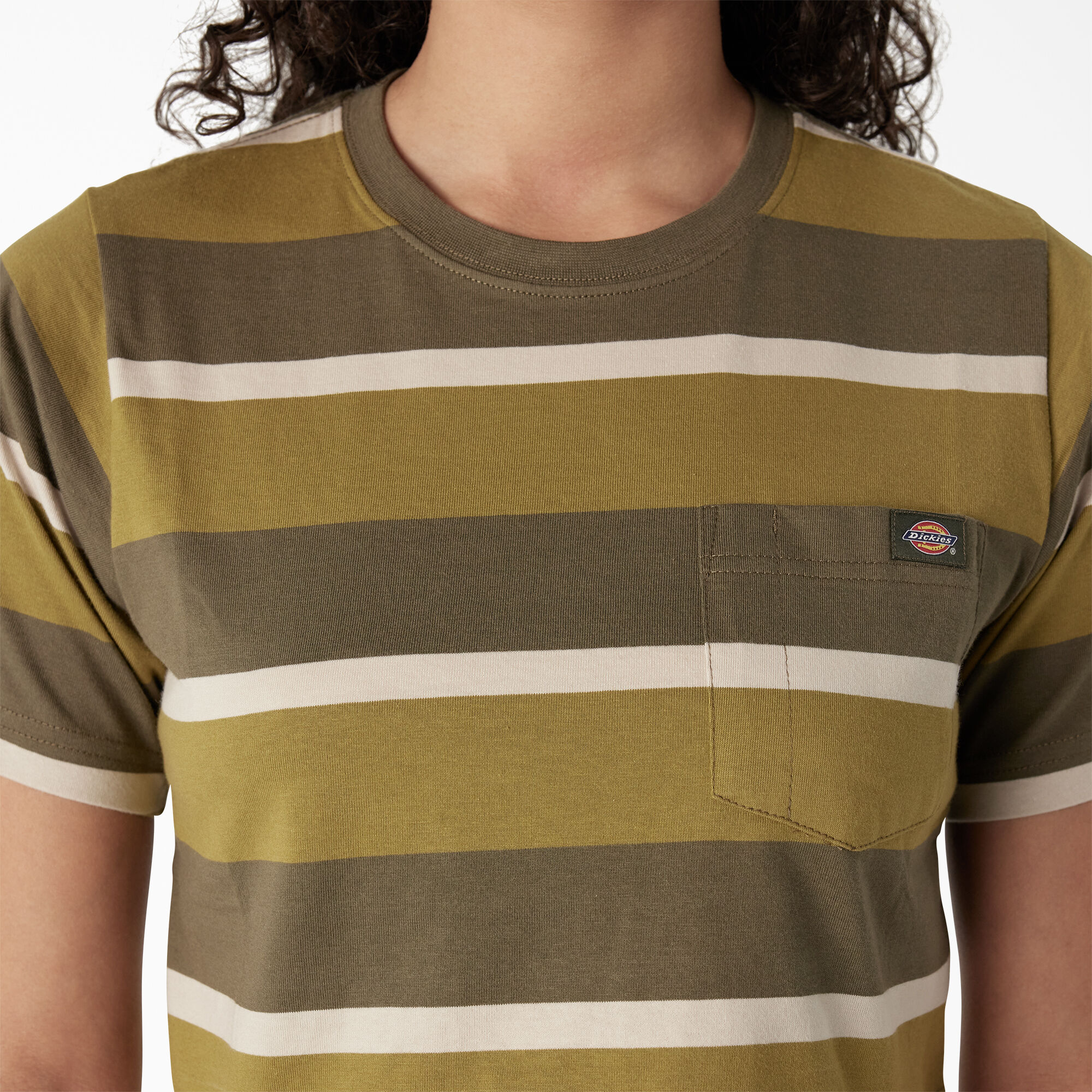 Women’s Striped Cropped T-Shirt