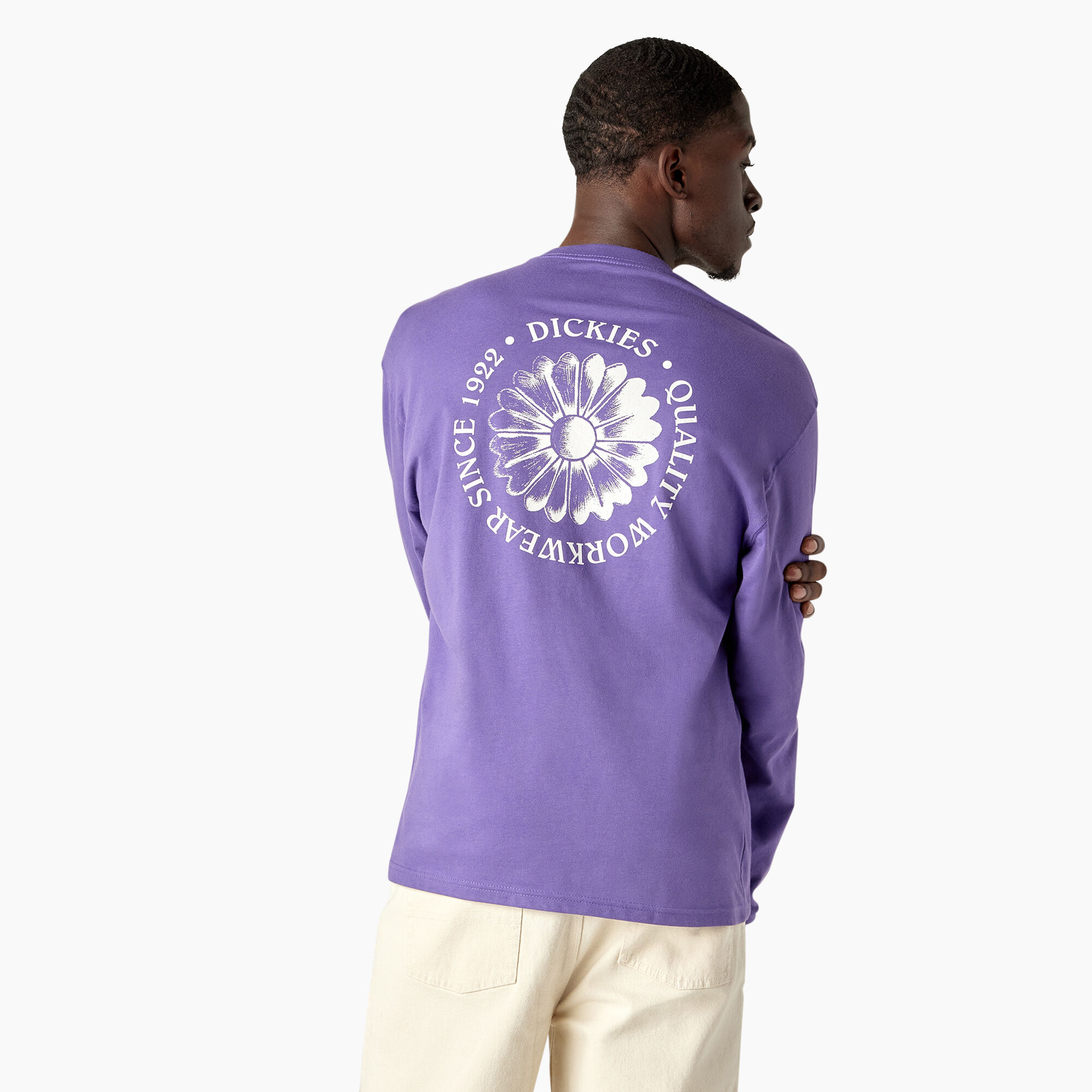 Garden Plain Graphic Long Sleeve T-Shirt