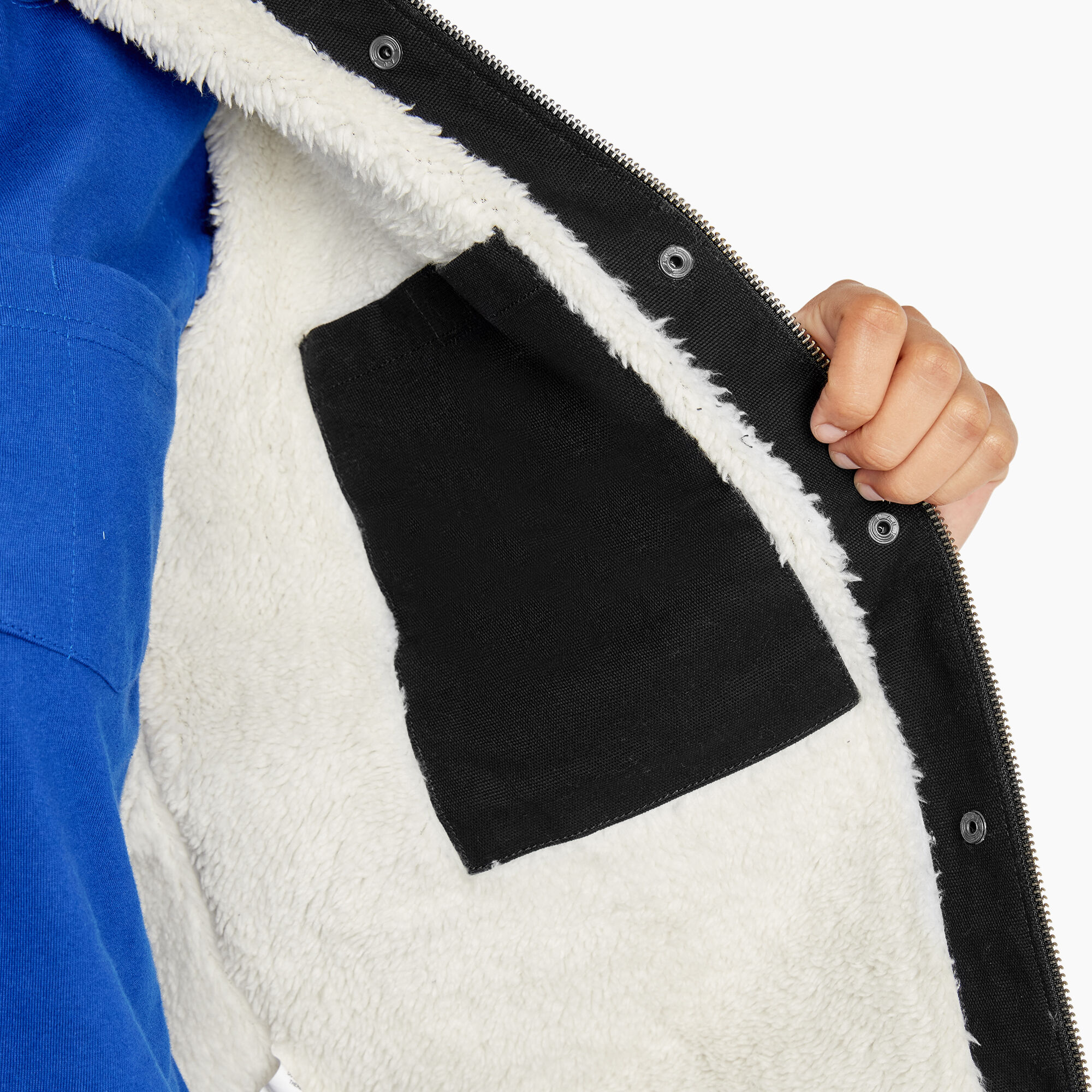 Women's Duck Fleece Lined Chore Coat